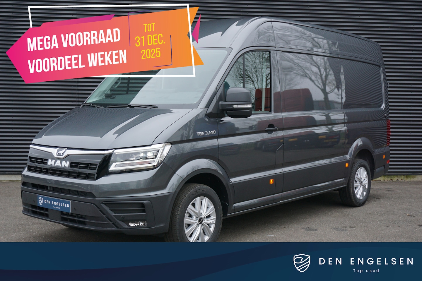 MAN TGE - 3.140 | L3H3 | ACC | App-Connect | Camera | Trekhaak | Facelift | 270 Graden Deuren - AutoWereld.nl