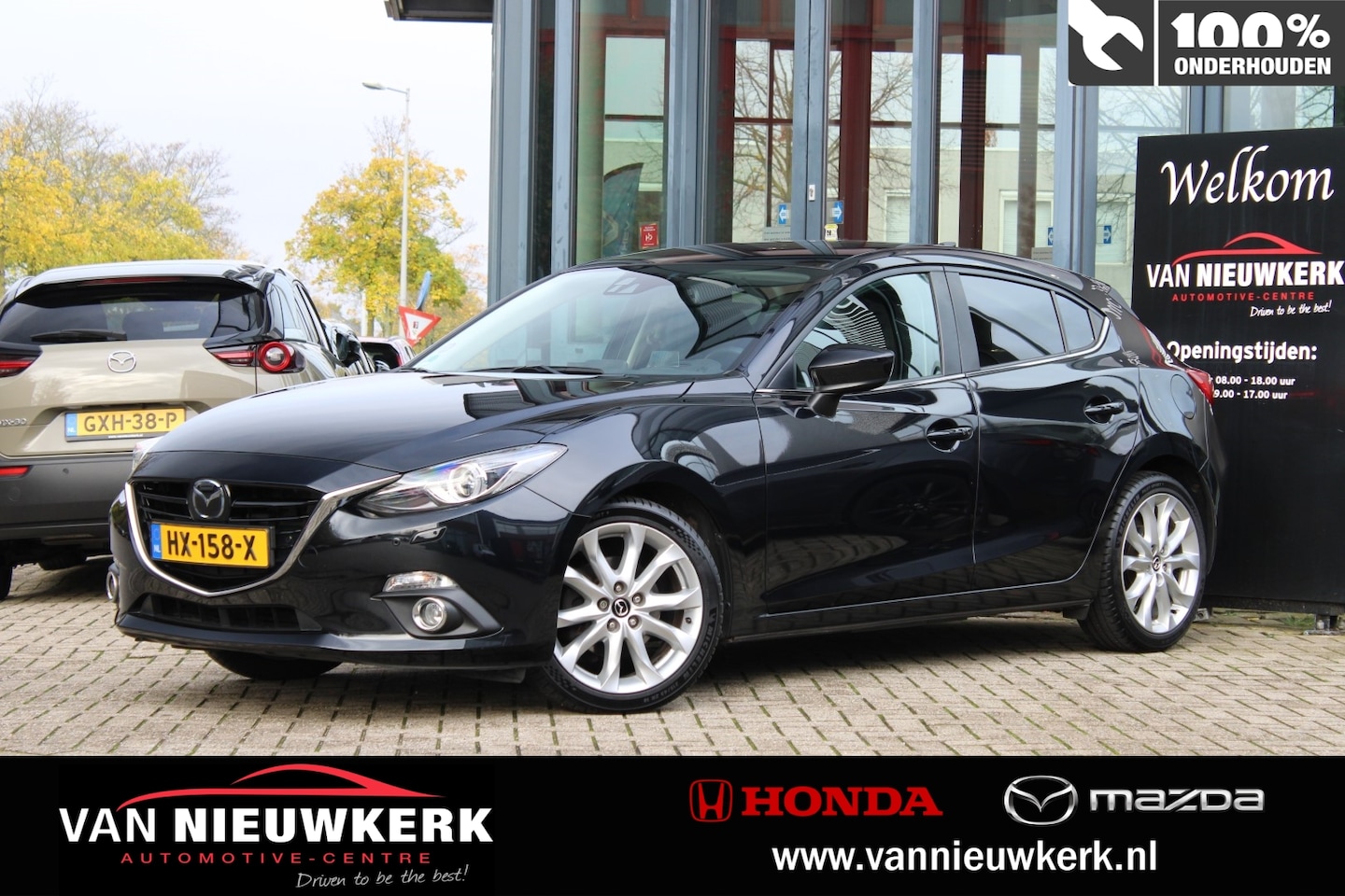 Mazda 3 - Skyactive-G 165 pk GT-M BOSE Adaptive Cruise Origineel Nederlands! - AutoWereld.nl
