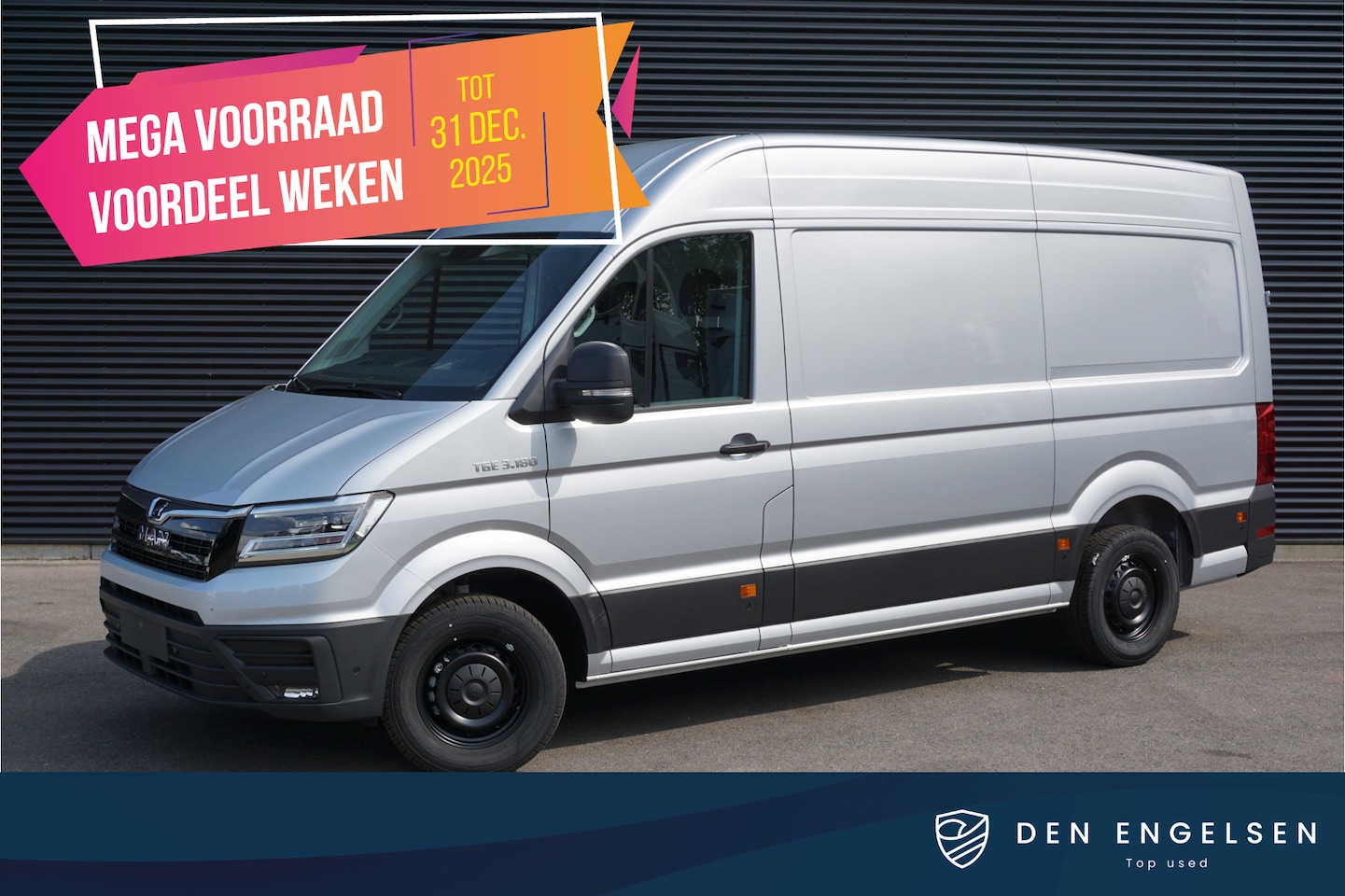 MAN TGE - 3.180 | L3H3 | ACC | App-Connect | Camera | Navi | Trekhaak | Stuur- en stoelverwarming | - AutoWereld.nl