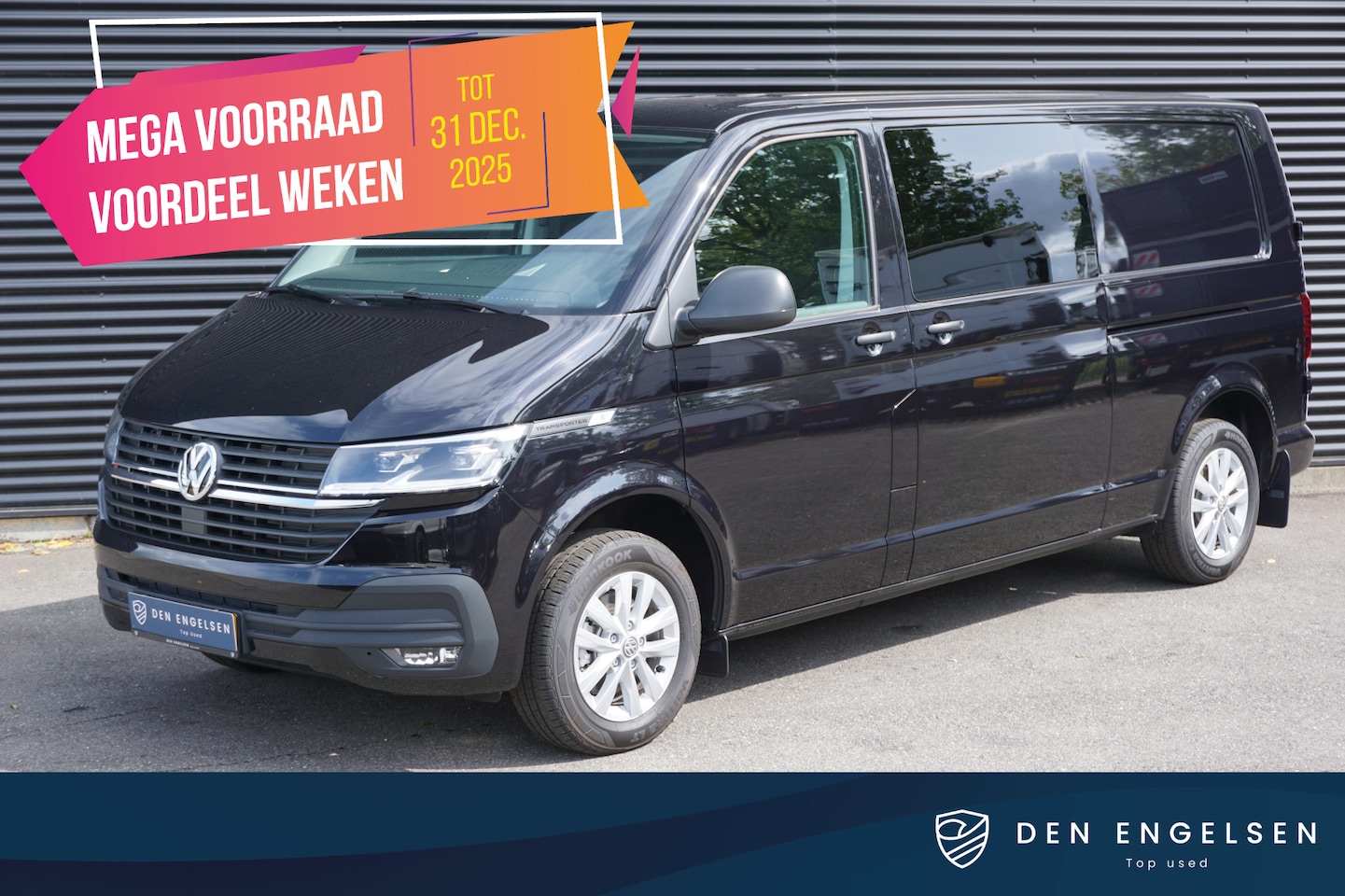 Volkswagen Transporter - 30 | L2H1 | 4-Motion | ACC | Dubbele cabine | App-Connect | 2x Schuifdeur | Stoelverwarmin - AutoWereld.nl