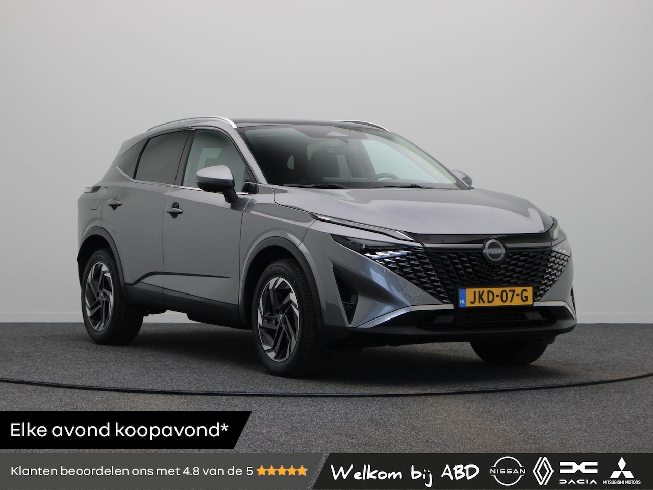 Nissan Qashqai - 1.3 MHEV Xtronic N-Connecta | Panoramadak | Head-up display | Elektrische Achterklep | 180 - AutoWereld.nl