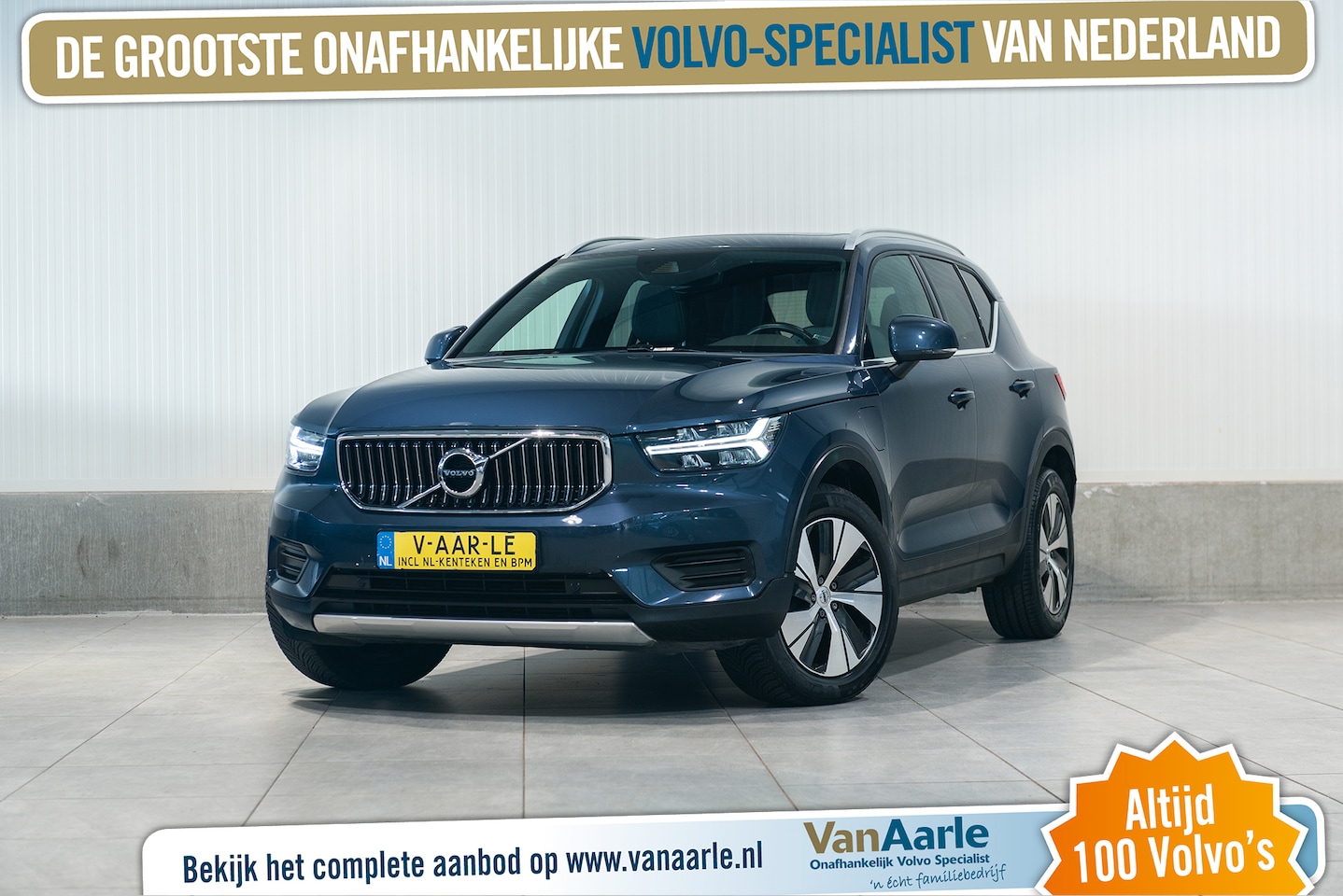 Volvo XC40 - T4 Aut. Plug-in Hybrid Inscription Panoramadak Stoelverwarming ACC 211pk - AutoWereld.nl