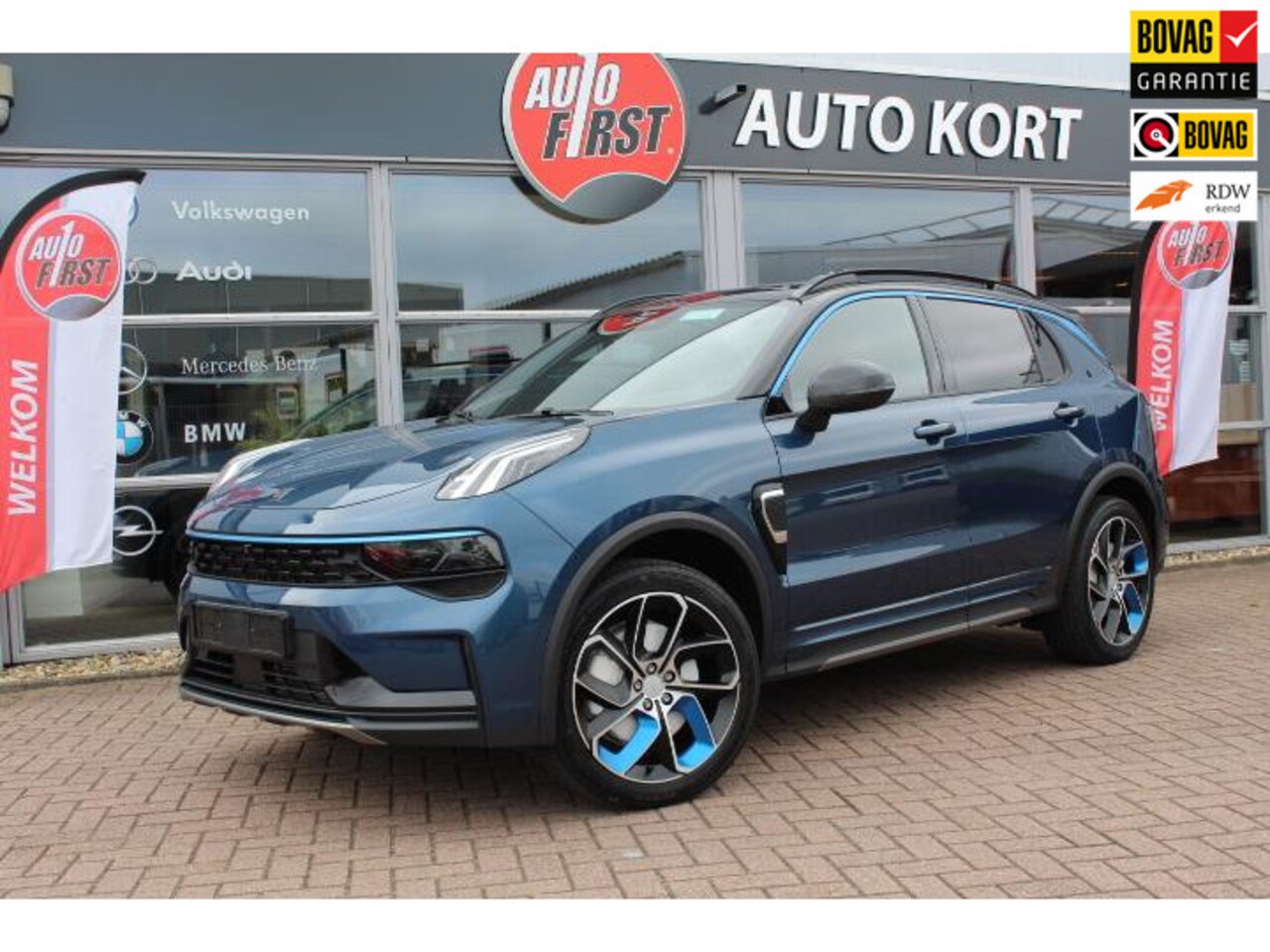 Lynk & Co 01 - 1.5 Nieuwe auto met fabrieksgarantie, met afneembare trekhaak - AutoWereld.nl