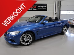 BMW 4-serie Cabrio - 420i M-Sport Nekverwarming Harman/Kardon Trekhaak afn. Camera Sportstoelen Leer Stoelverwa