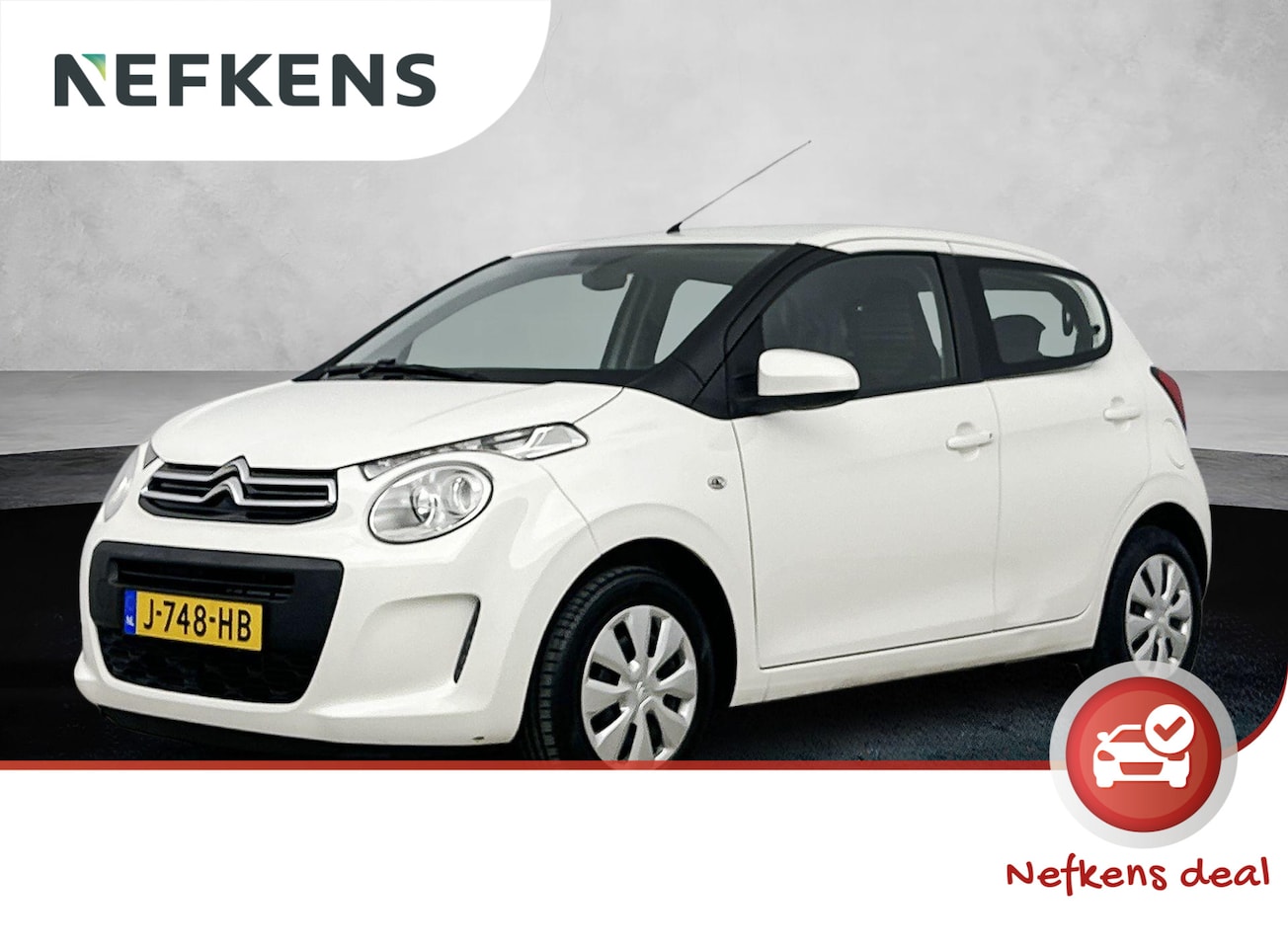 Citroën C1 - 1.0 72 pk Feel | Airco | Snelheidsbegrenzer | Bestuurdersstoel in Hoogte Verstelbaar | Zee - AutoWereld.nl