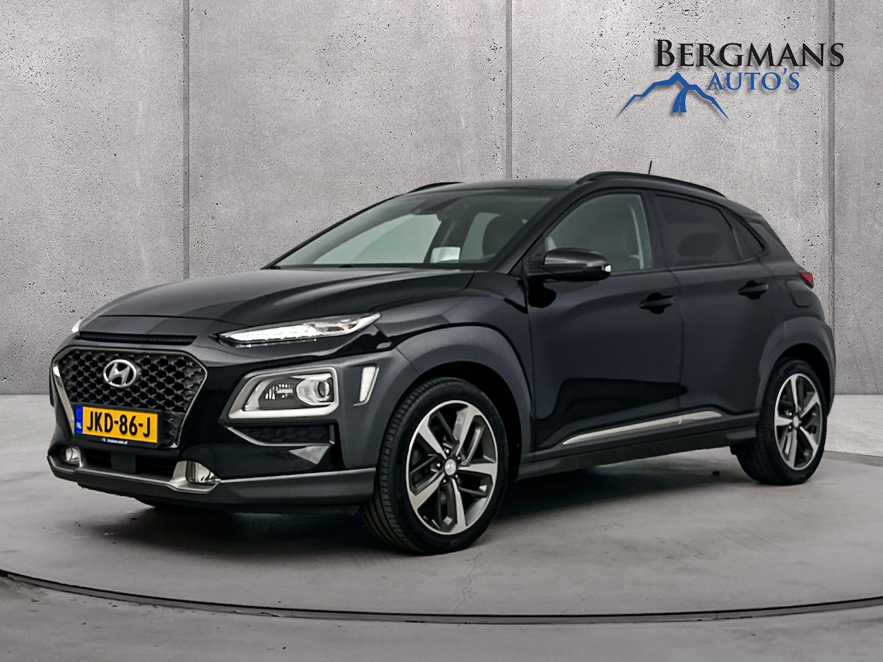 Hyundai Kona - 1.6 T-GDI 4WD Premium // LEDER // HEAD UP DISPLAY // - AutoWereld.nl