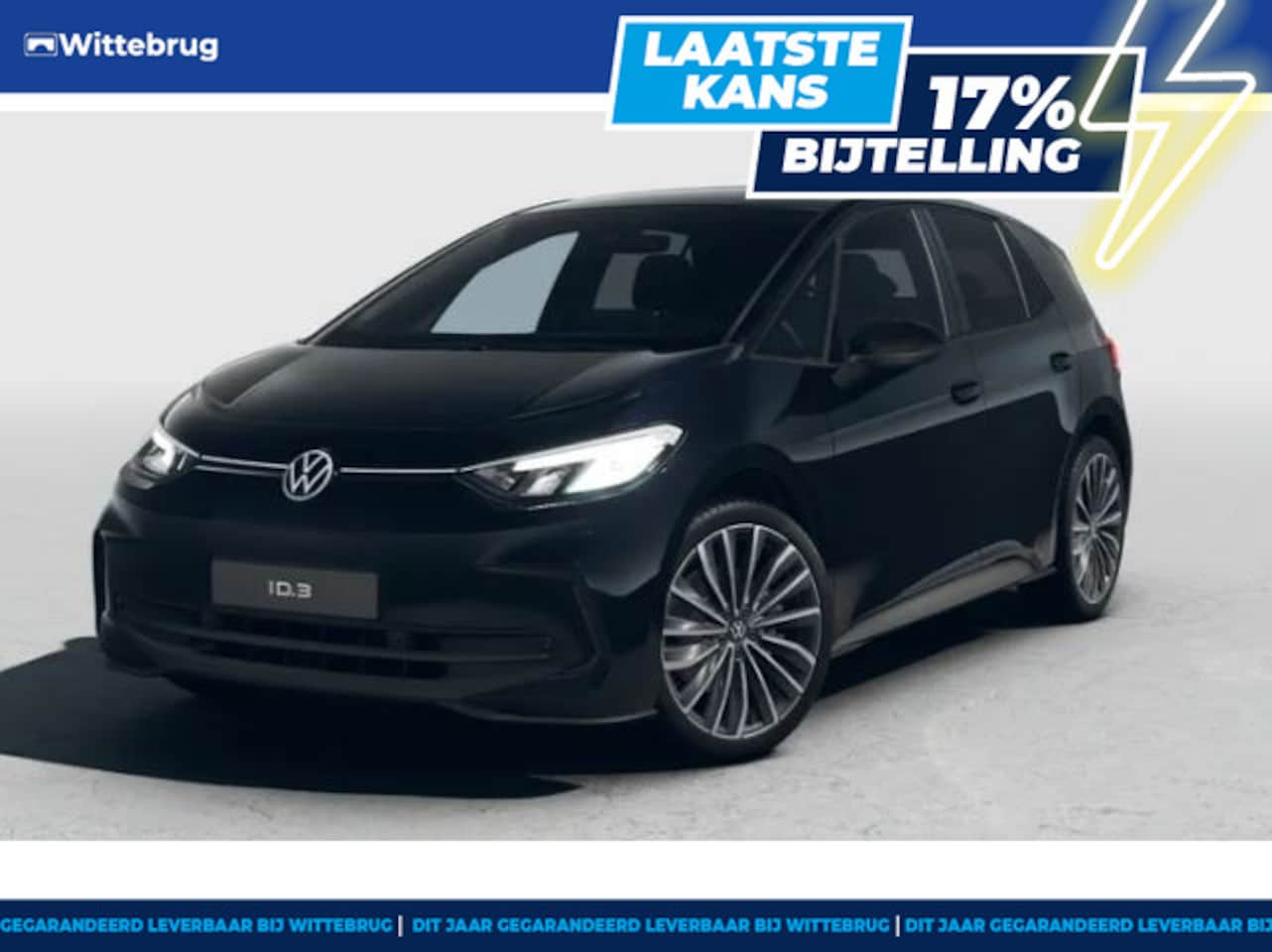 Volkswagen ID.3 - Pro Business 59 kWh *Black Edition* !!!Profiteer ook van 2.000 EURO inruilpremie!!! - AutoWereld.nl