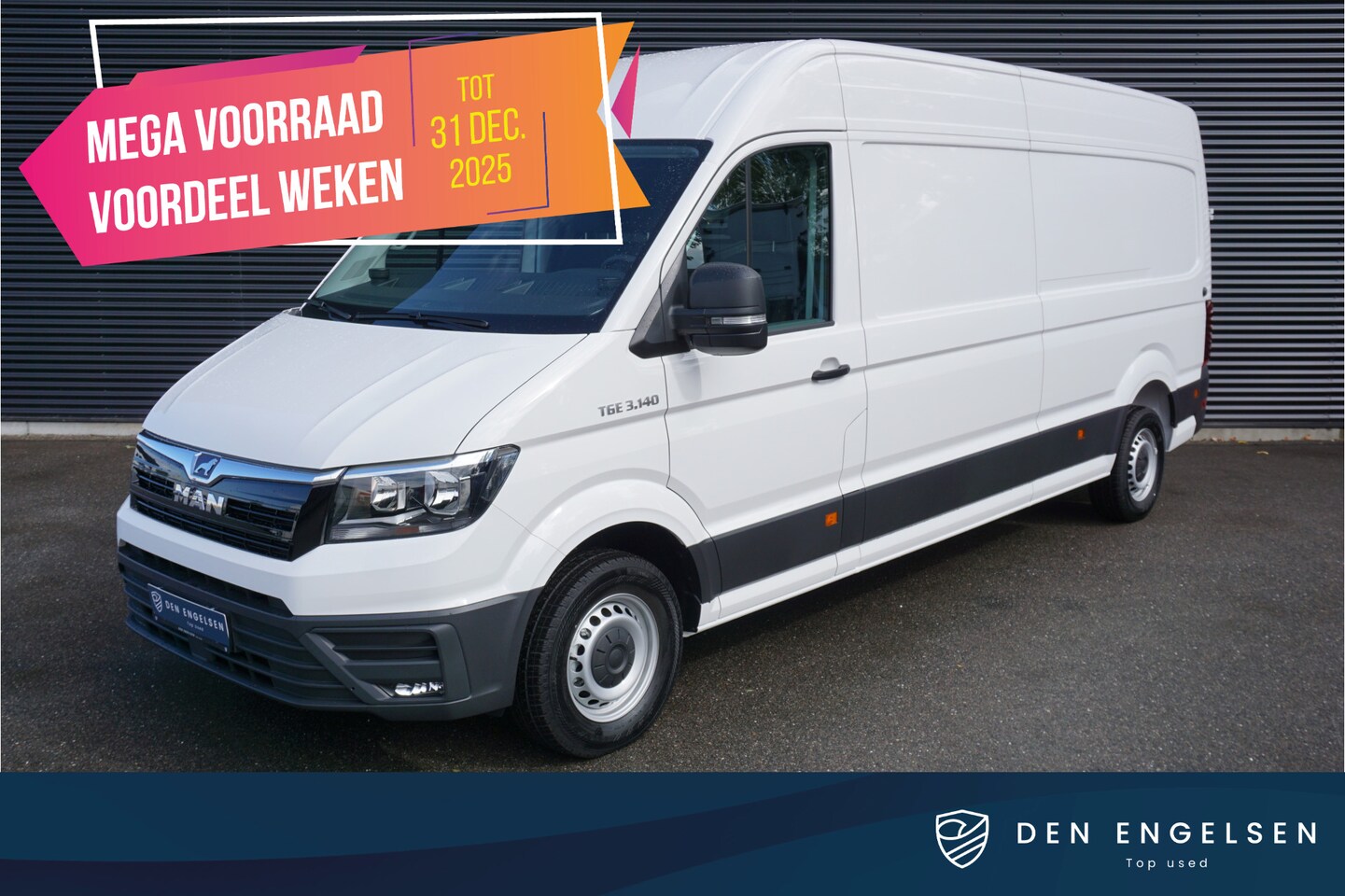 MAN TGE - 3.140 | L4H3 | App-Connect | Cruise | Camera | Trekhaak | Stoelverwarming | 270 Graden Deu - AutoWereld.nl