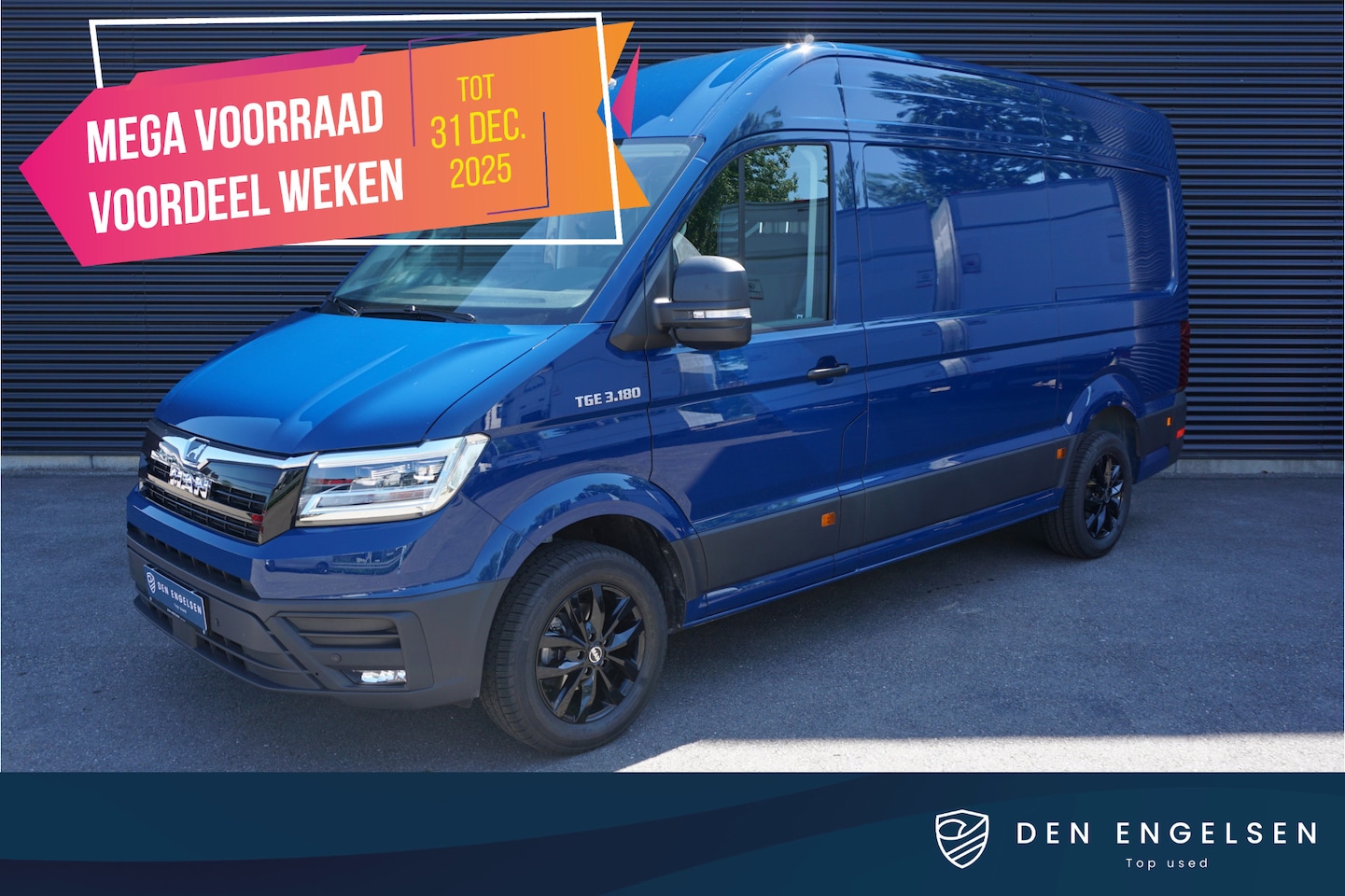 MAN TGE - 3.180 | L3H3 | FACELIFT | App-Connect | Cruise | Navi | Ergo stoel | LED koplampen - AutoWereld.nl