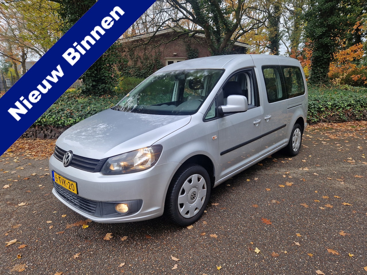 Volkswagen Caddy Maxi - 1.2 TSI ROLSTOELAUTO, 5+1, Airco, nette staat! - AutoWereld.nl