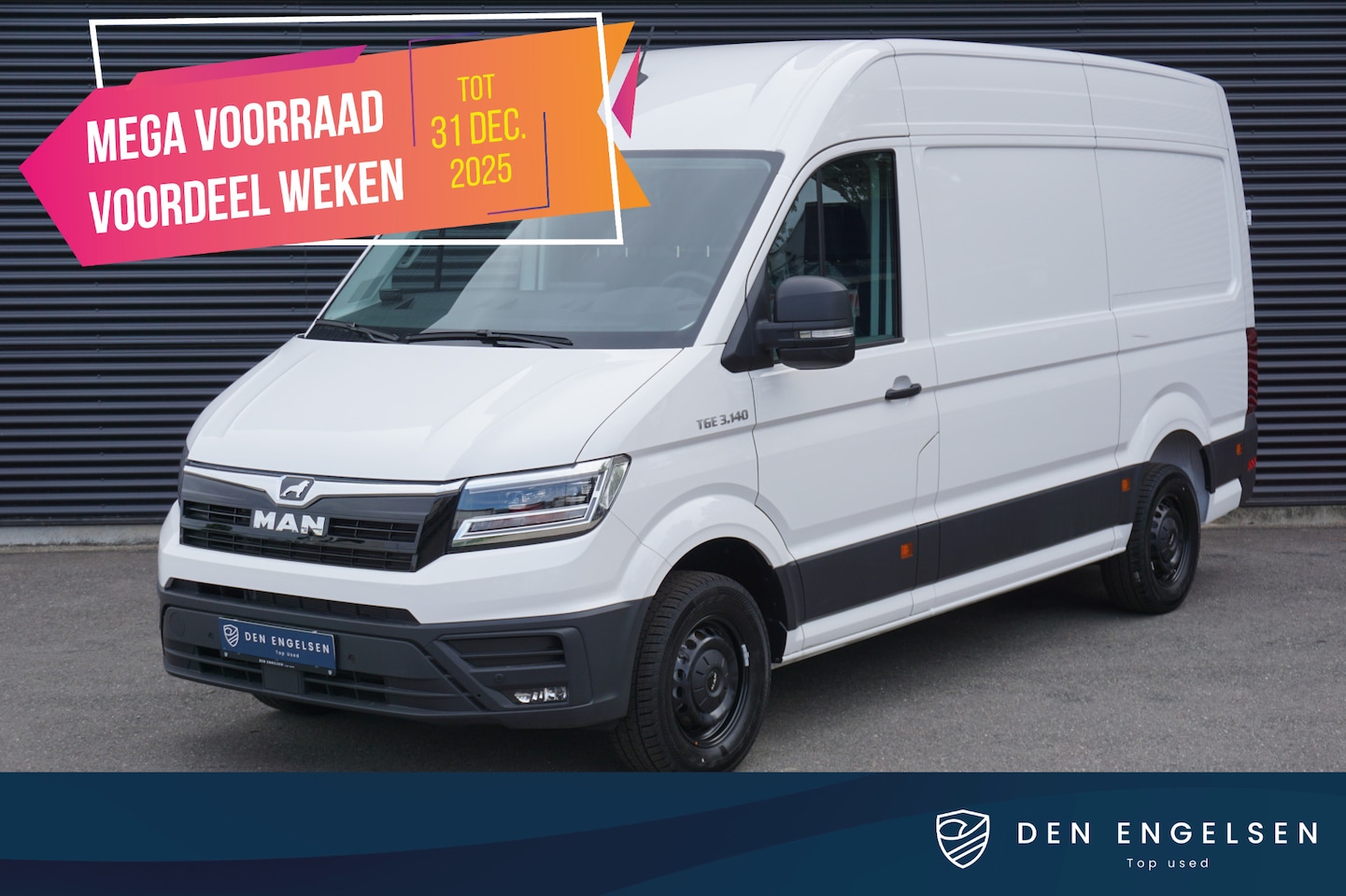 MAN TGE - 3.140 | L3H3 | FACELIFT | LED | Navi | Camera | Cruise Control | Trekhaak | Multifunctione - AutoWereld.nl