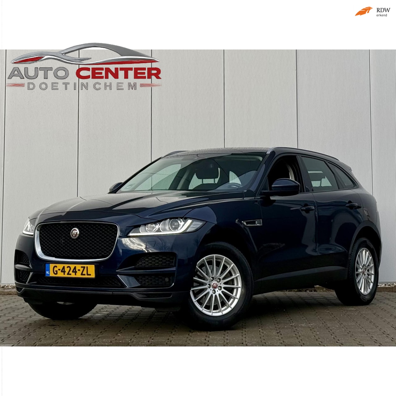 Jaguar F-Pace - 2.0 Pure AWD 20d Navi Led Automaat - AutoWereld.nl