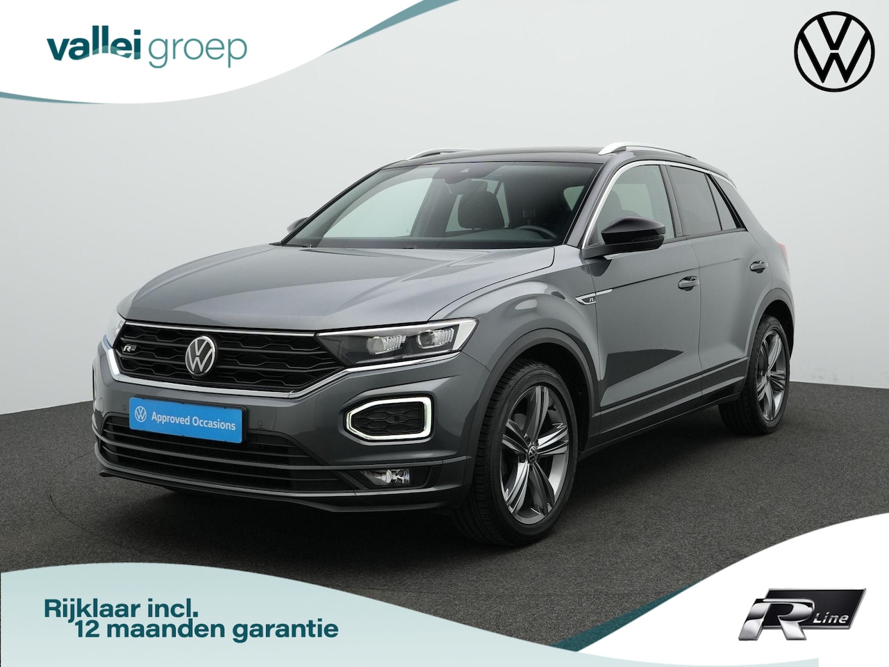 Volkswagen T-Roc - 1.5 TSI 150 pk DSG Sport Business R / R-Line | Panoramadak | Trekhaak | Achteruitrijcamera - AutoWereld.nl