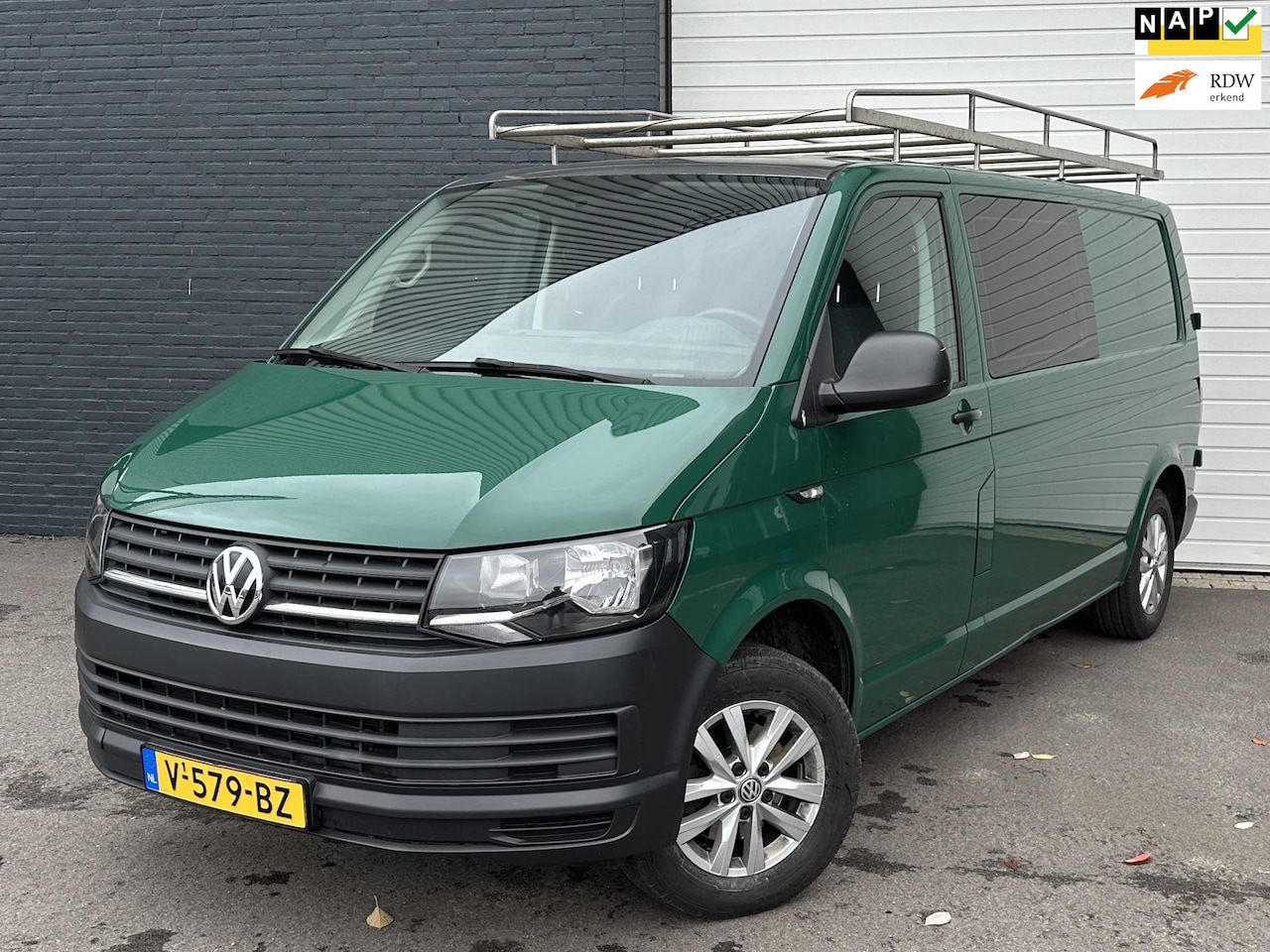 Volkswagen Transporter - 2.0 TDI L2H1 DC AUTOMAAT/MARGE/CRUISE/CAMERA/AIRCO - AutoWereld.nl