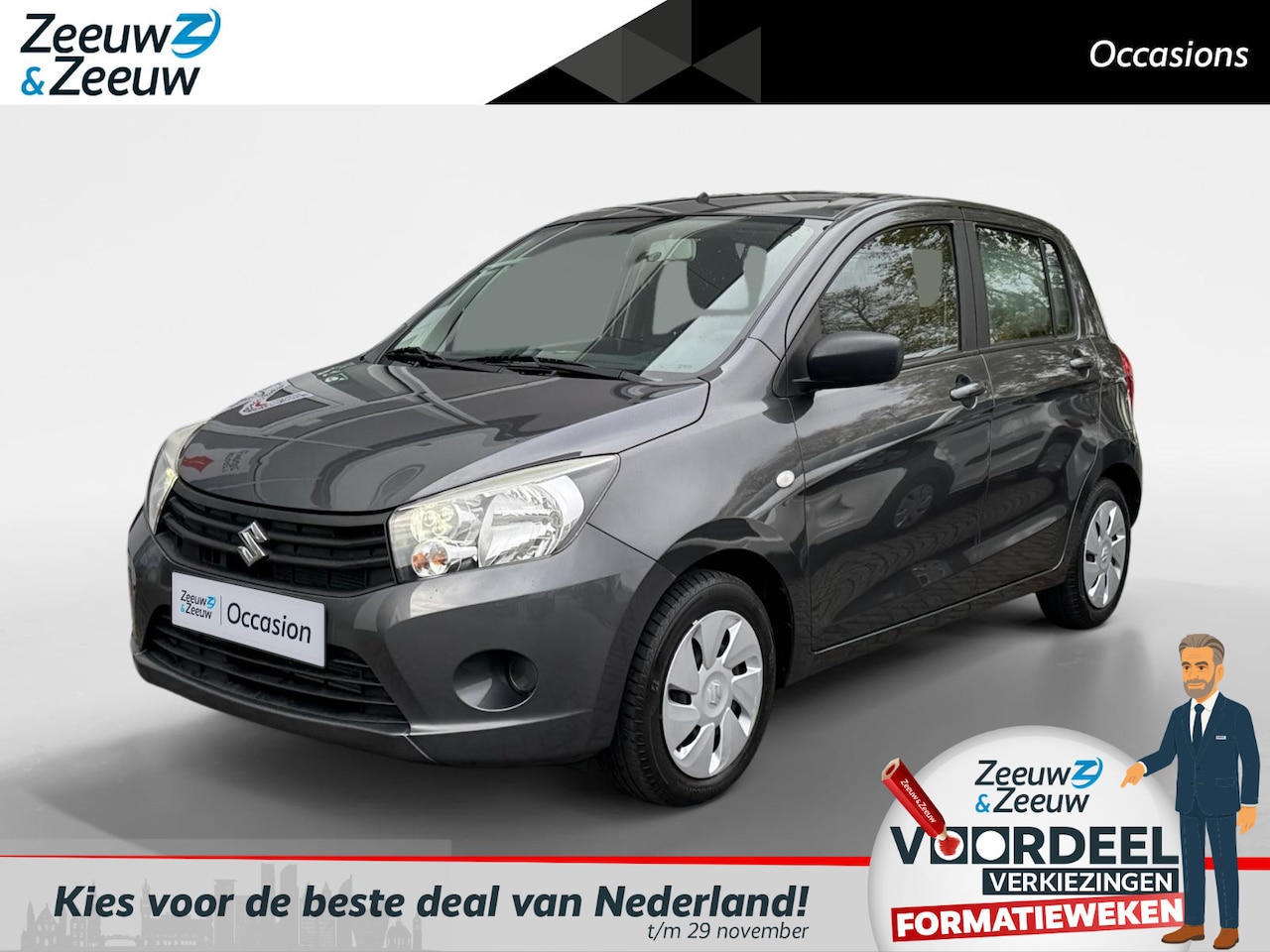 Suzuki Celerio - 1.0 Comfort | Airco | Elektr. ramen | - AutoWereld.nl