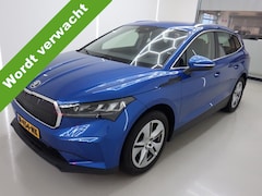 Skoda Enyaq iV - 80 Wegklapbare trekhaak - Leder/Alcantara - Achteruitrijcamera - Stuurverwarming - 12% bij