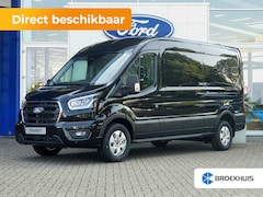 Ford Transit - 350 2.0 165 pk TDCI L3H2 Limited | 13-polige trekhaak met Trailer Sway Control | 2 zitplaa