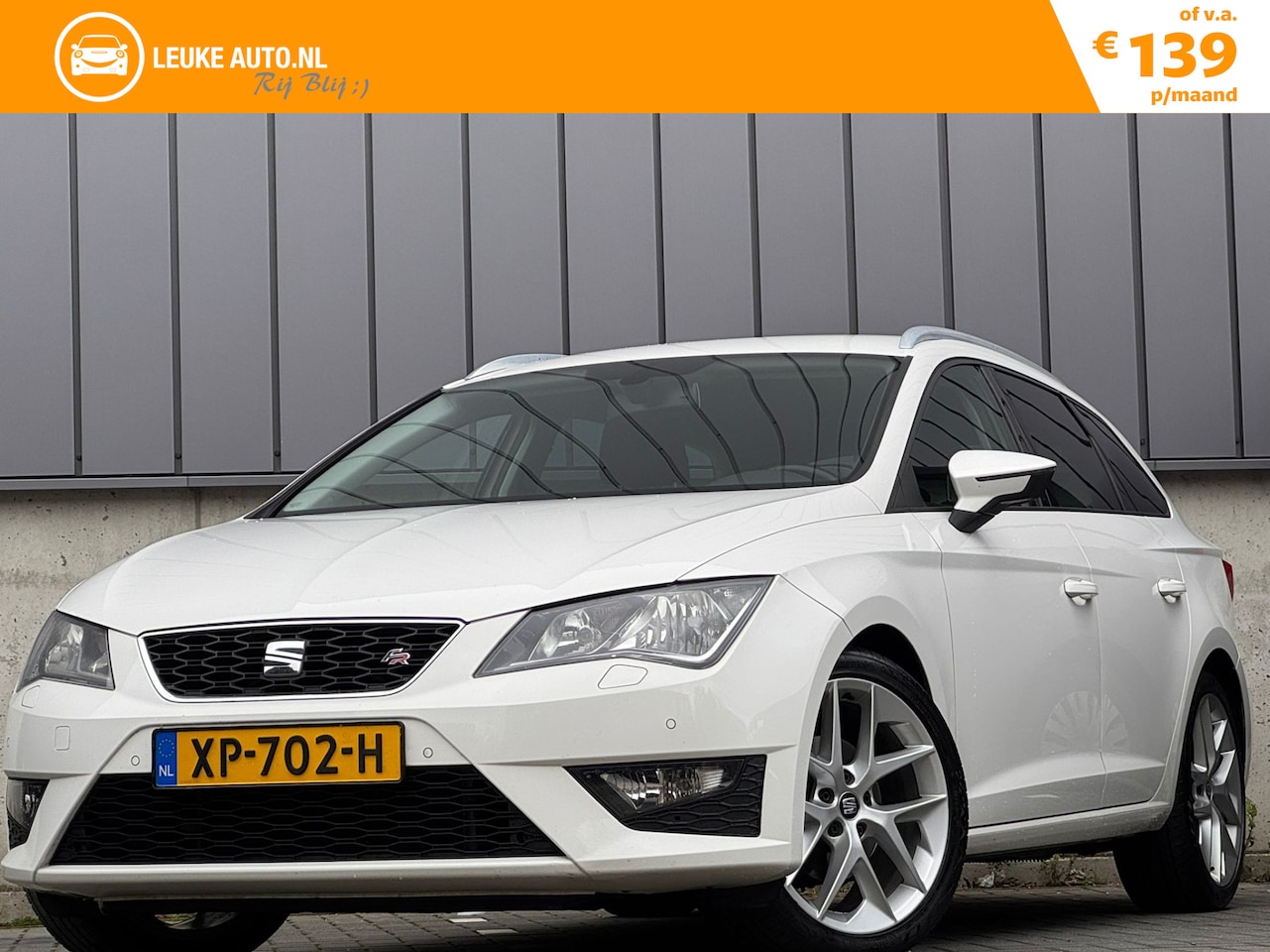 SEAT Leon ST - 1.4 EcoTSI 150PK FR Sport Stoelverwarming - AutoWereld.nl