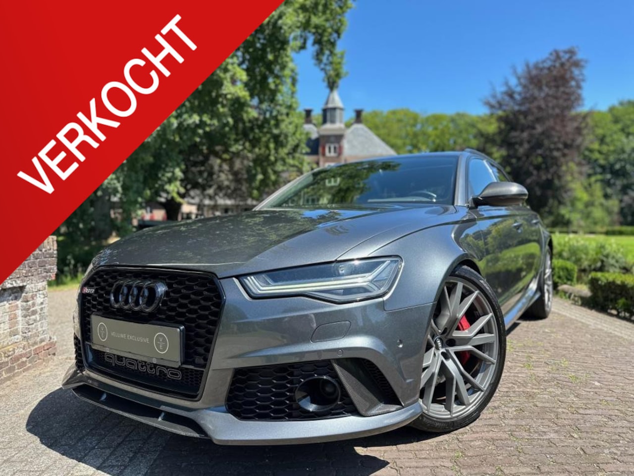 Audi RS6 - A6 Avant 4.0 TFSI | Carbon | B&O | HUD | Pano | RS Zetels | Camera | - AutoWereld.nl