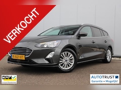 Ford Focus Wagon - 1.0 EcoBoost Hybrid Titanium Business Trekhaak Virtual Cockpit Carplay Android Navigatie W