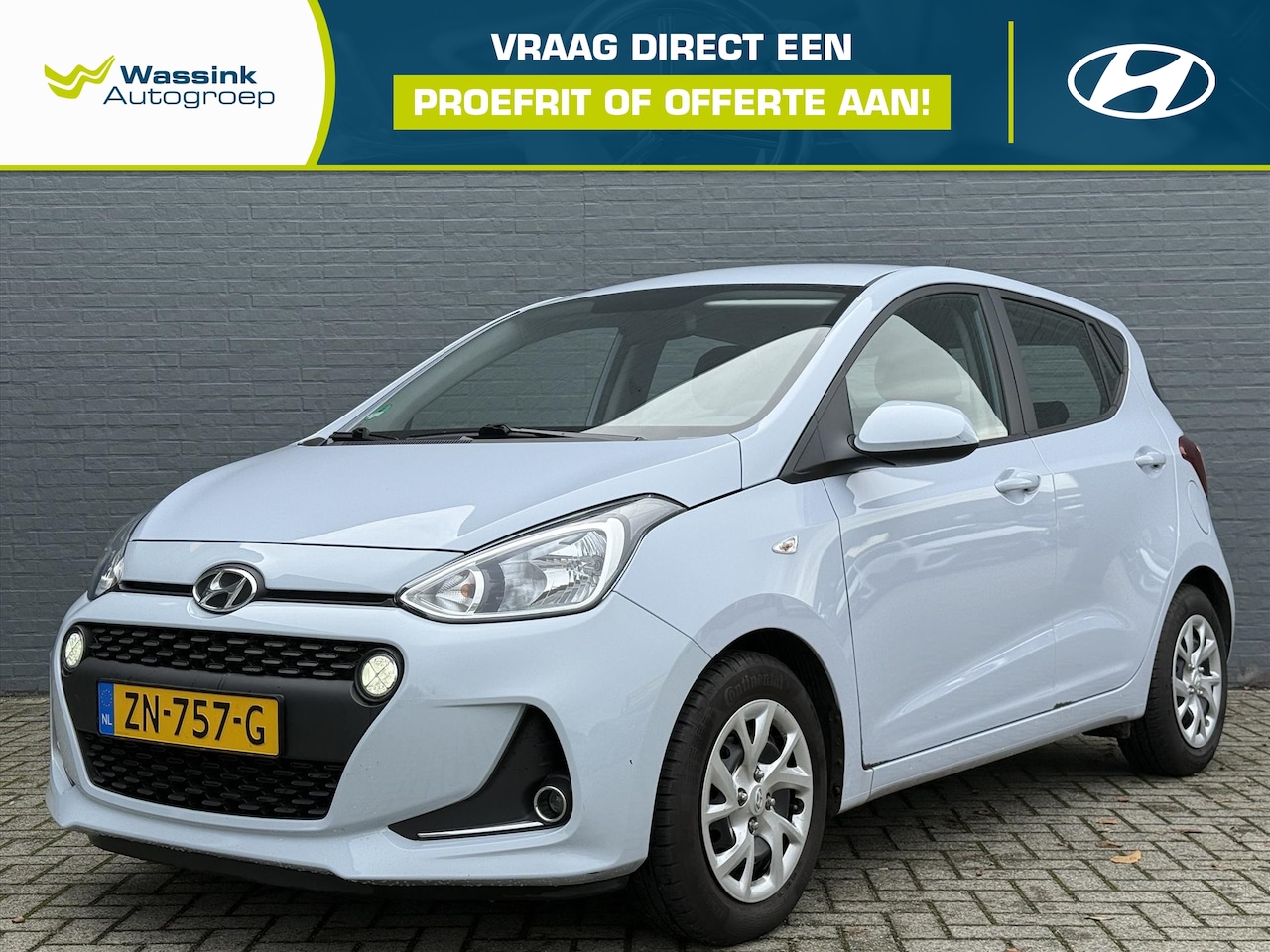Hyundai i10 - 1.0i 66pk Comfort | Airco | Cruise Control | 100% Dealer onderhouden - AutoWereld.nl