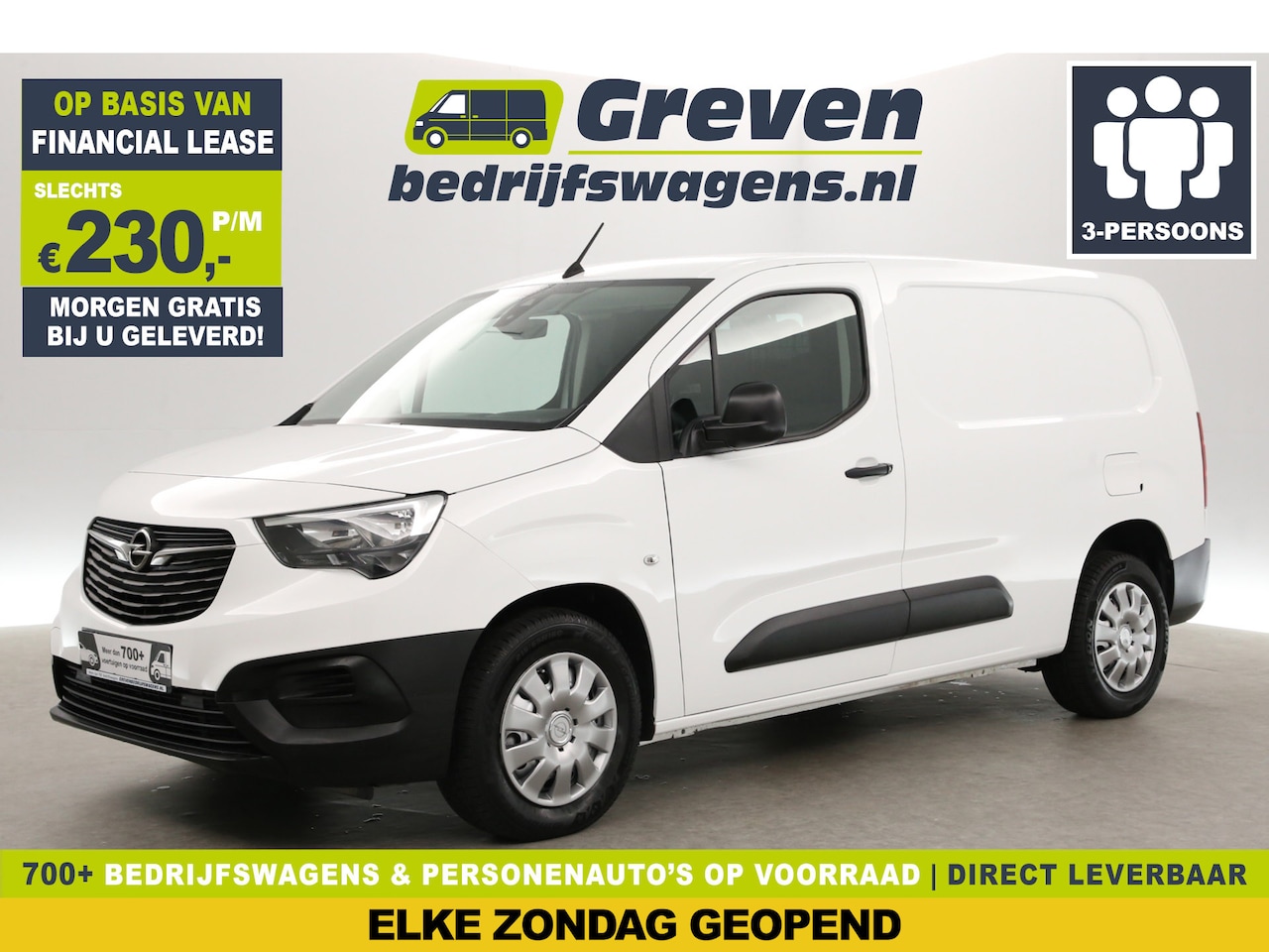Opel Combo - 1.5 L2 | Airco | 3-Zits | Cruise | Parkeersens. - AutoWereld.nl