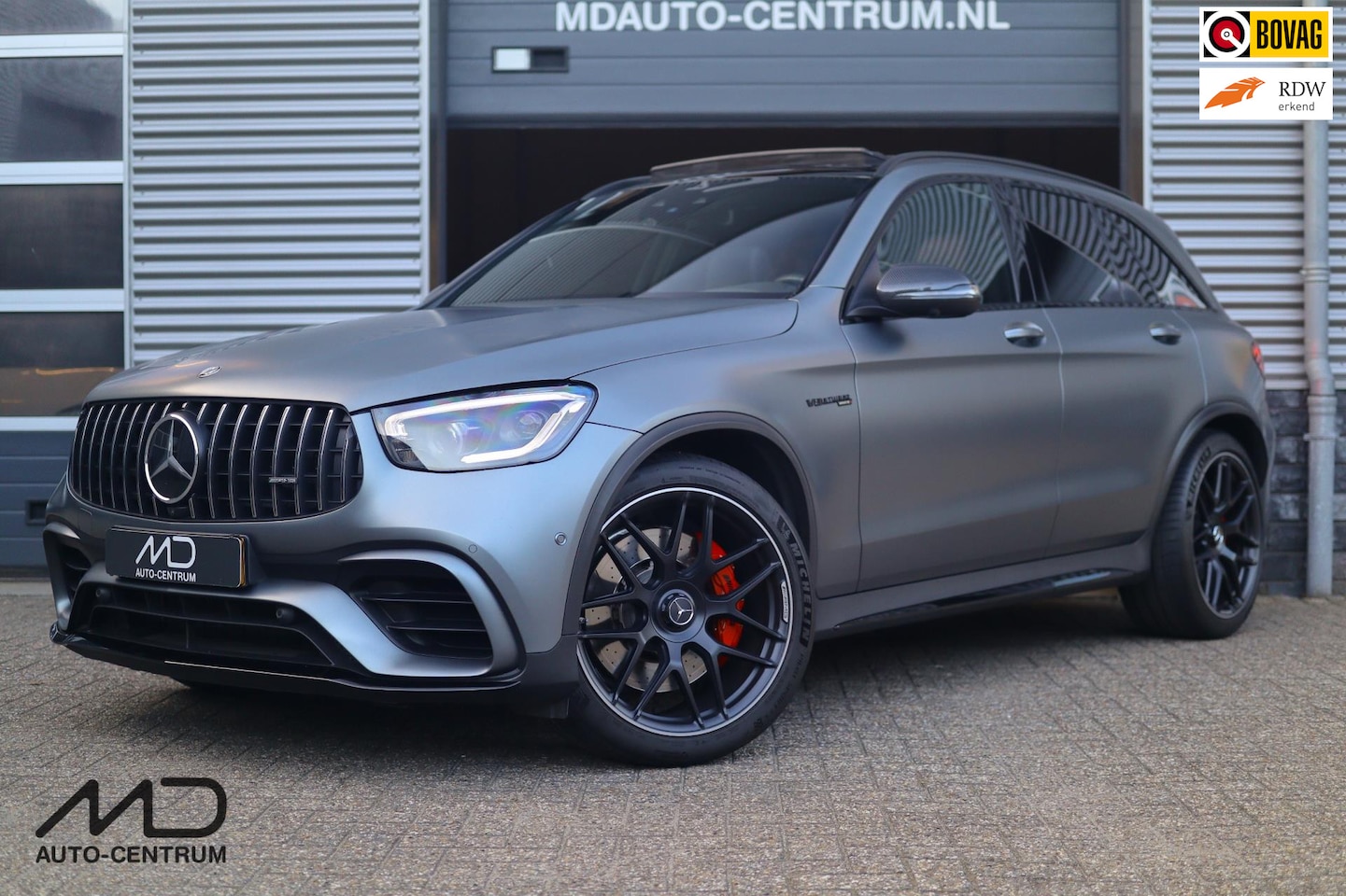 Mercedes-Benz AMG GLC - 63 S 4MATIC+| Matgrijs| Vol - AutoWereld.nl