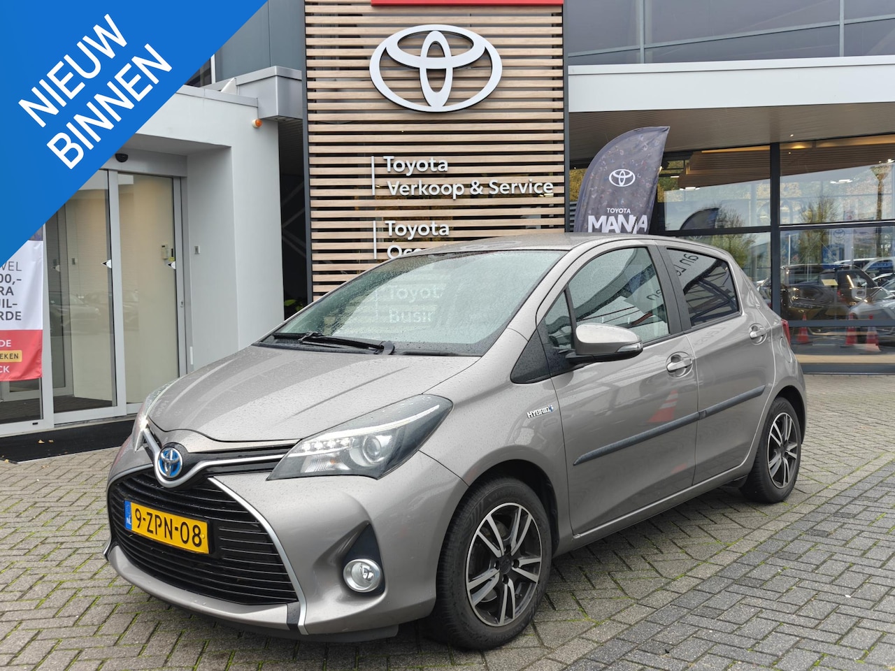 Toyota Yaris - 1.5 Hybrid Lease NAVI BLUETOOTH CAMERA CRUISE LM-VELGEN HANDSFREE - AutoWereld.nl