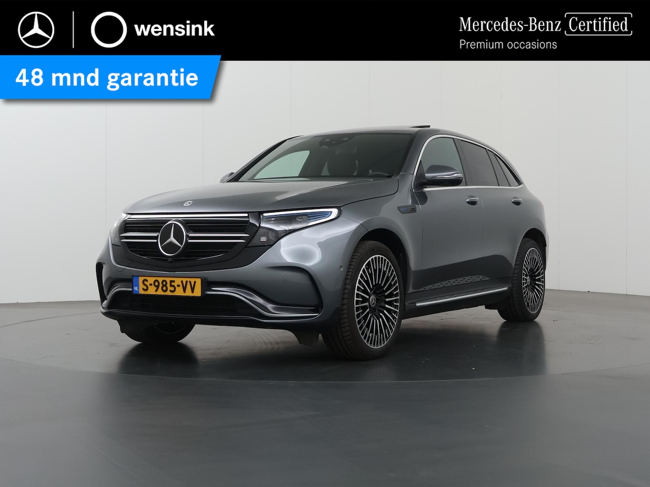 Mercedes-Benz EQC - 400 4MATIC AMG Line 80 kWh | Night | Trekhaak | Memory | Schuif/kanteldak | 21" lichtmetal - AutoWereld.nl