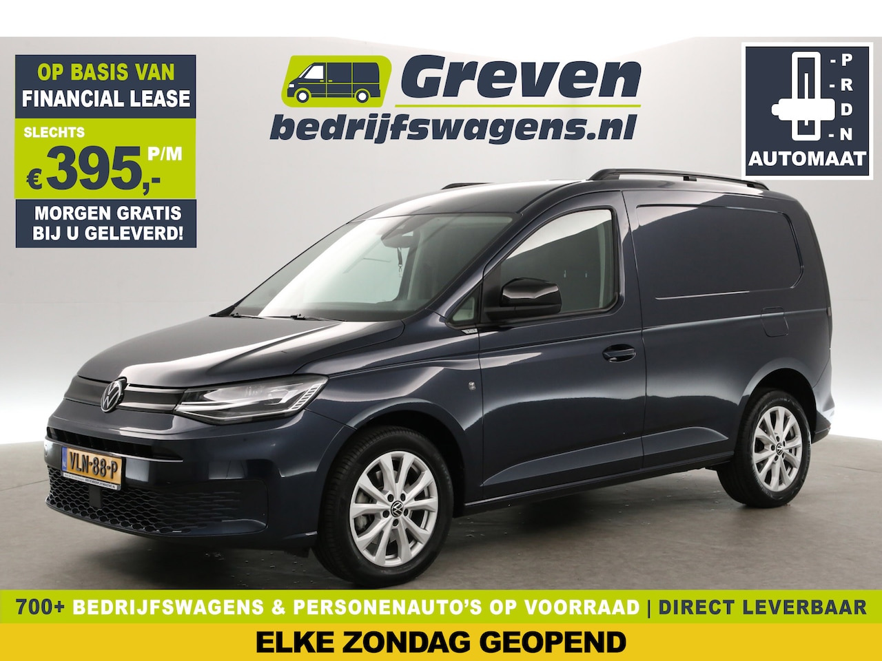 Volkswagen Caddy - 2.0 TDI 123PK 1st Edition | Automaat | Airco | Virtual | Camera | Adaptive Cruise | Carpla - AutoWereld.nl