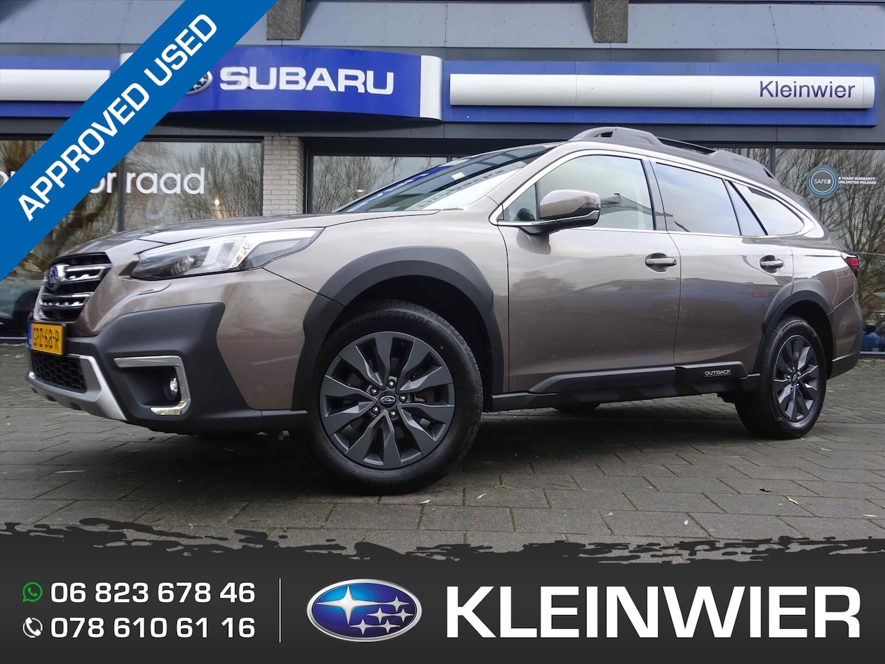 Subaru Outback - 2.5i 169PK AWD CVT | Brilliant Bronze Metallic | 50 YEAR Edition | 5 jaar fabrieksgarantie - AutoWereld.nl