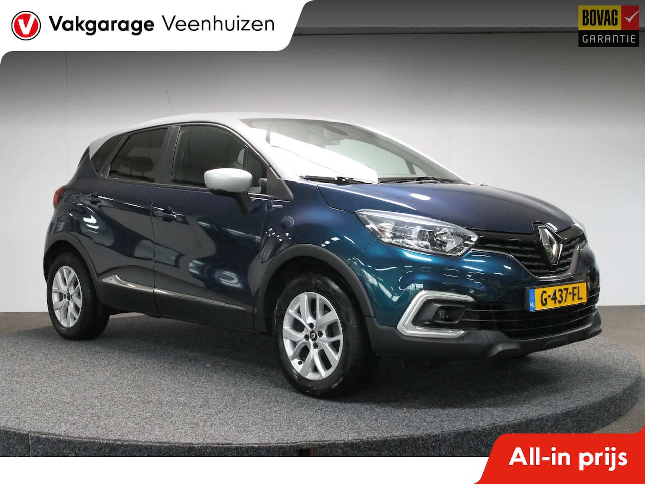 Renault Captur - 0.9 TCe Limited|Rijklaarprijs|Camera|Cruise|Navi| - AutoWereld.nl