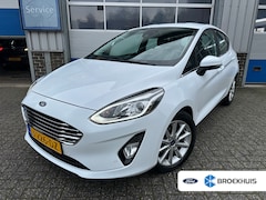 Ford Fiesta - 1.0 95PK Titanium | STOEL-, STUUR- EN VOORRUITVERWARMING| NAVIGATIE| CAMERA| ADAPTIVE CRUI