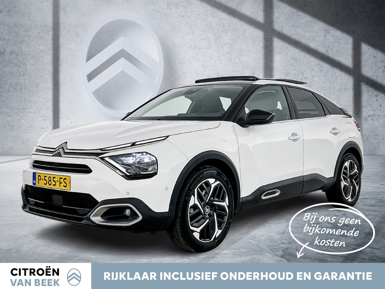 Citroën C4 - 155 PK Automaat Shine | Rijklaar | Trekhaak | Panoramadak | Lederen bekleding | - AutoWereld.nl
