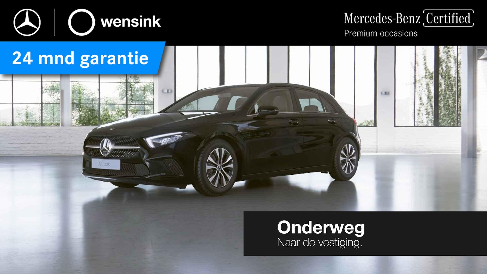 Mercedes-Benz A-klasse - 180 Business Solution Luxury | Stoelverwarming | Achteruitrijcamera | Sfeerverlichting | - AutoWereld.nl