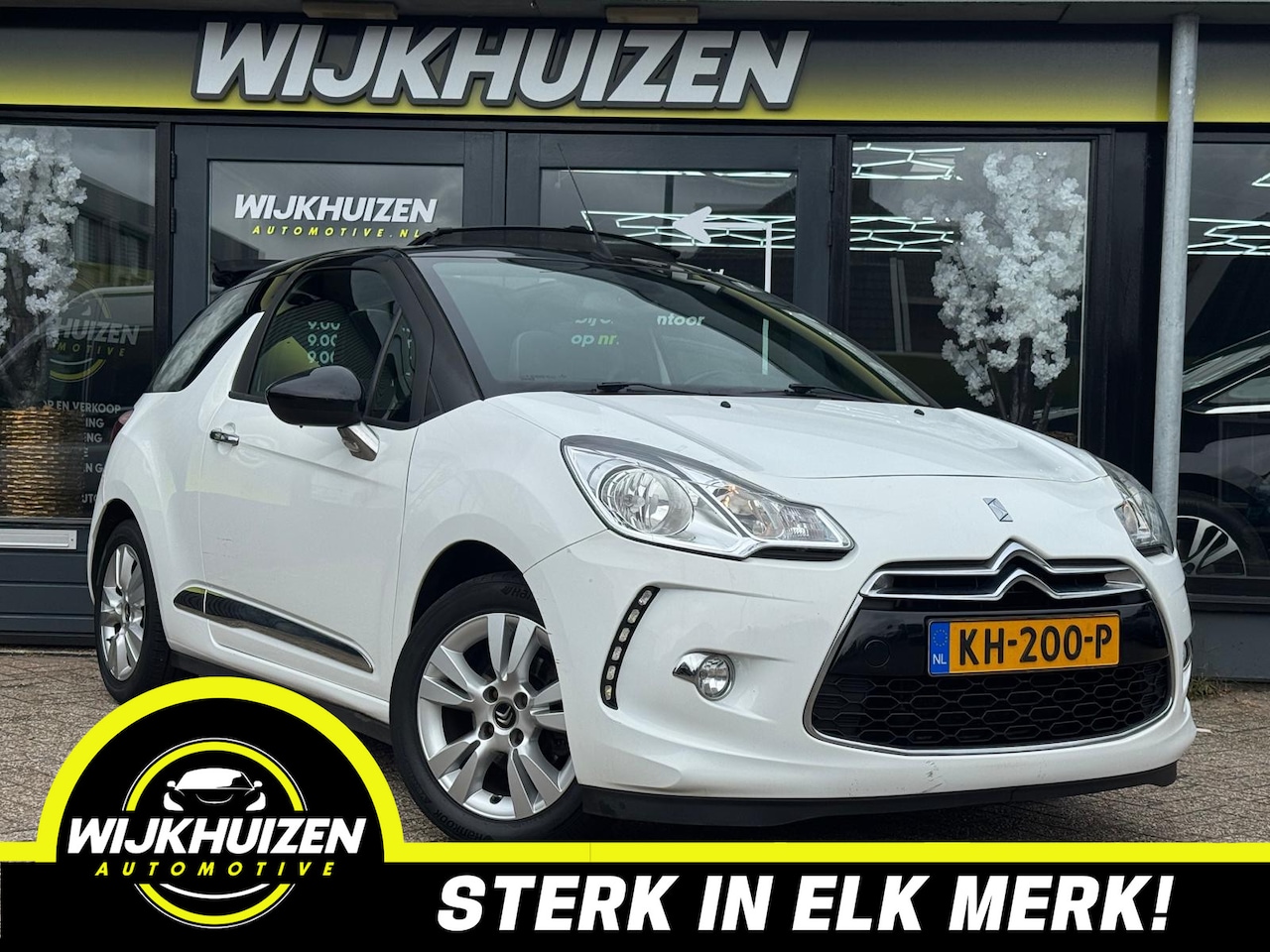 Citroën DS3 Cabrio - 1.2 PureTech So Chic Cabrio met Airco !!! Cruise !!! Luxe Uitvoering !!! - AutoWereld.nl