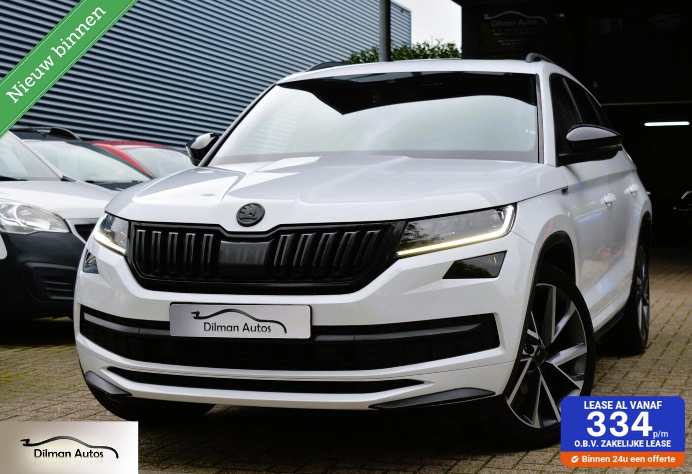Skoda Kodiaq - 1.5 TSI Sportline Business 7p|Camera|Navi|Pano! - AutoWereld.nl