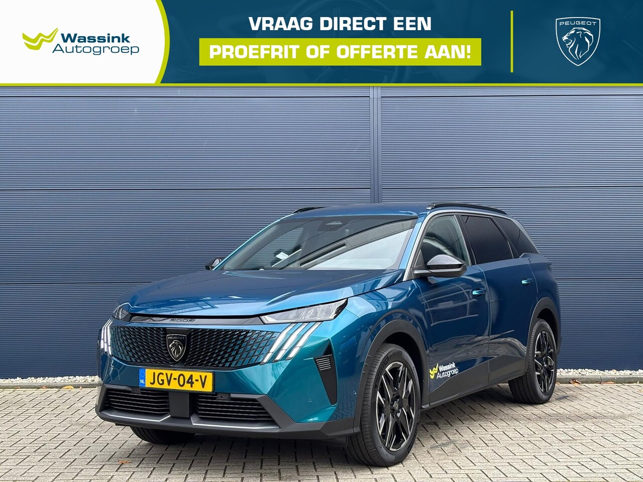 Peugeot 5008 - 1.2 Hybrid 136pk e-DSC6 | Allure | 360 camera | Navigatie | Parkeersensoren | Carplay | AG - AutoWereld.nl