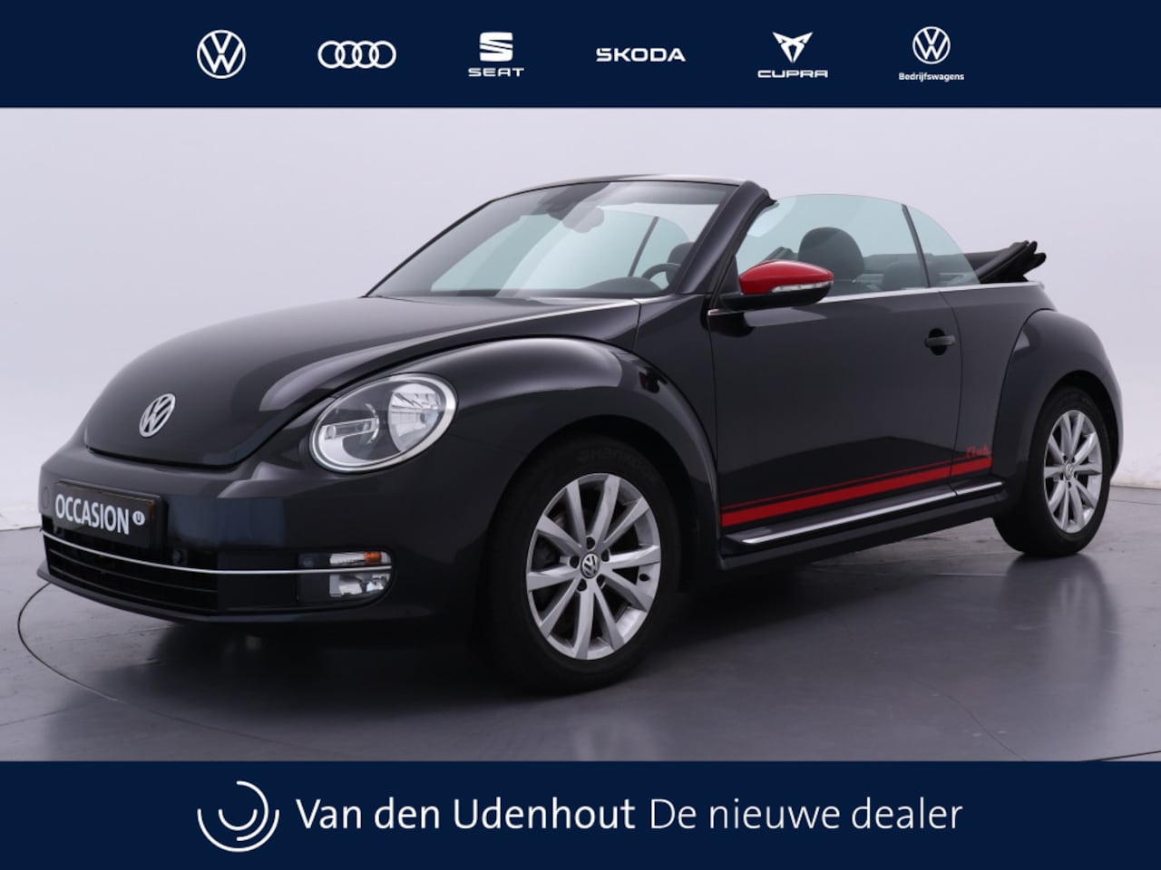 Volkswagen Beetle Cabriolet - 1.2 TSI 105pk DSG Club / Navigatie / Leder - AutoWereld.nl