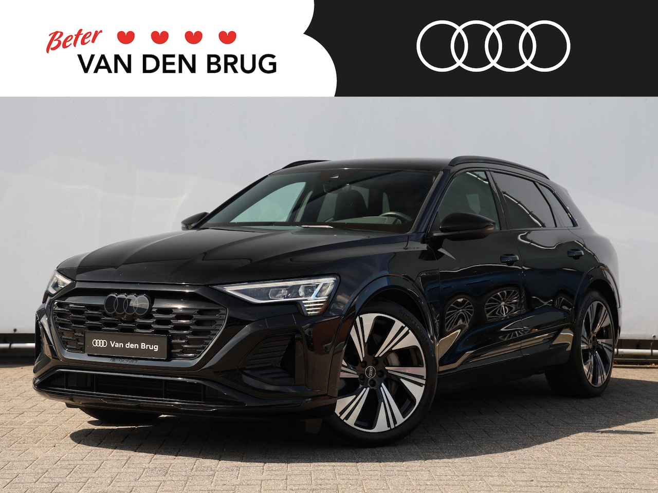 Audi Q8 e-tron - 55 quattro S Edition 115 kWh 408pk | RS-stoelen | 22" Velgen | Adaptive Cruise | Camera | - AutoWereld.nl