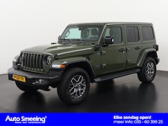 Jeep Wrangler Unlimited - 4xe 380 80th Anniversary | Leder | Premium Audio | Camera | Zondag Open