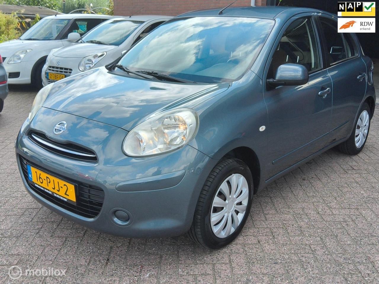 Nissan Micra - 1.2 Acenta 5 DEURS, AIRCO, APK, PDC - AutoWereld.nl