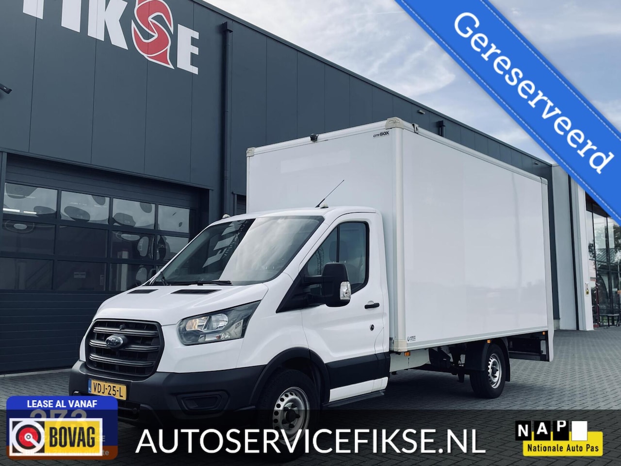 Ford Transit - BAKWAGEN DHOLLANDIA LAADKLEP 350 2.0 TDCI 130 pk - AutoWereld.nl