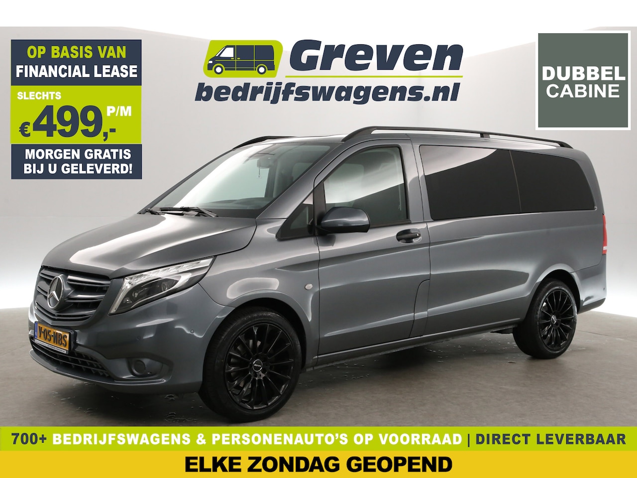 Mercedes-Benz Vito - 116 CDI Lang 164PK | DC | Automaat | Airco | Camera | Navigatie | Stoelverw. | Achterklep - AutoWereld.nl