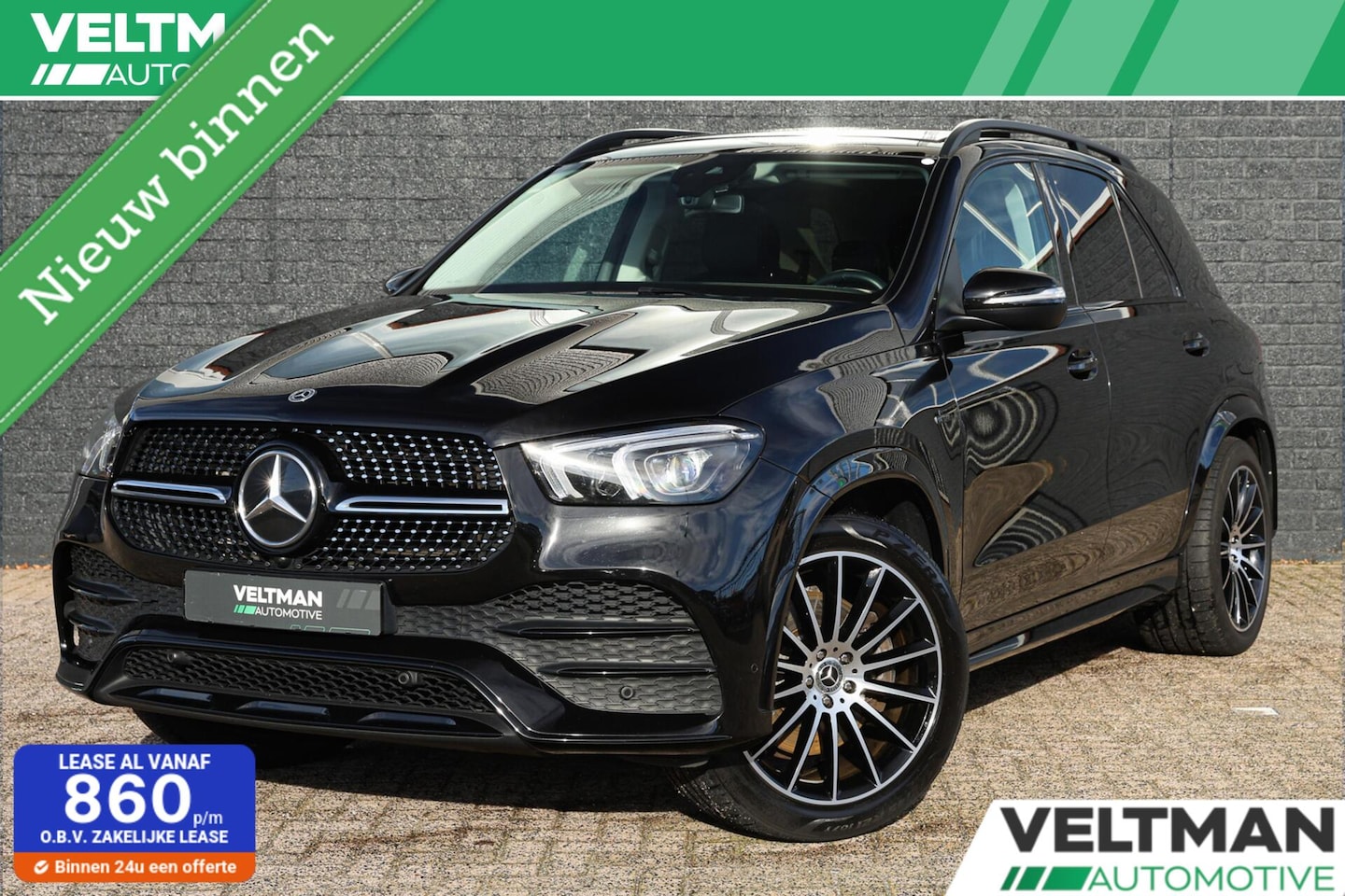 Mercedes-Benz GLE-Klasse - 350 e 4MATIC AMG LINE PANO LUCHTVERING BURMESTER TREKHAAK - AutoWereld.nl