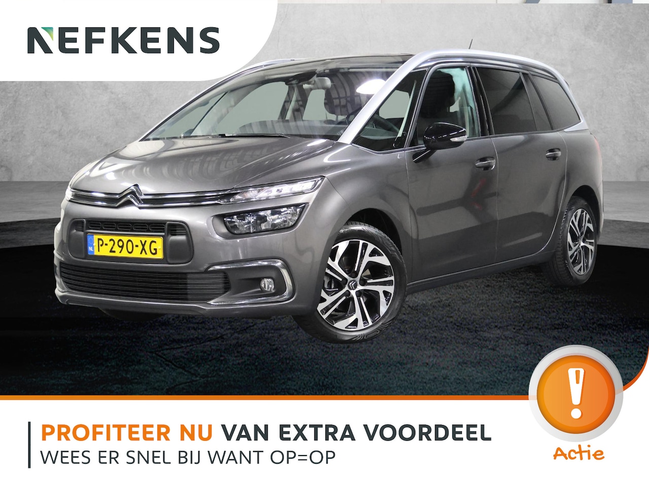 Citroën Grand C4 SpaceTourer - 130PK Business | 1ste eigenaar | Trekhaak | Camera | 7 persoons | Armsteun | Cruise Contro - AutoWereld.nl