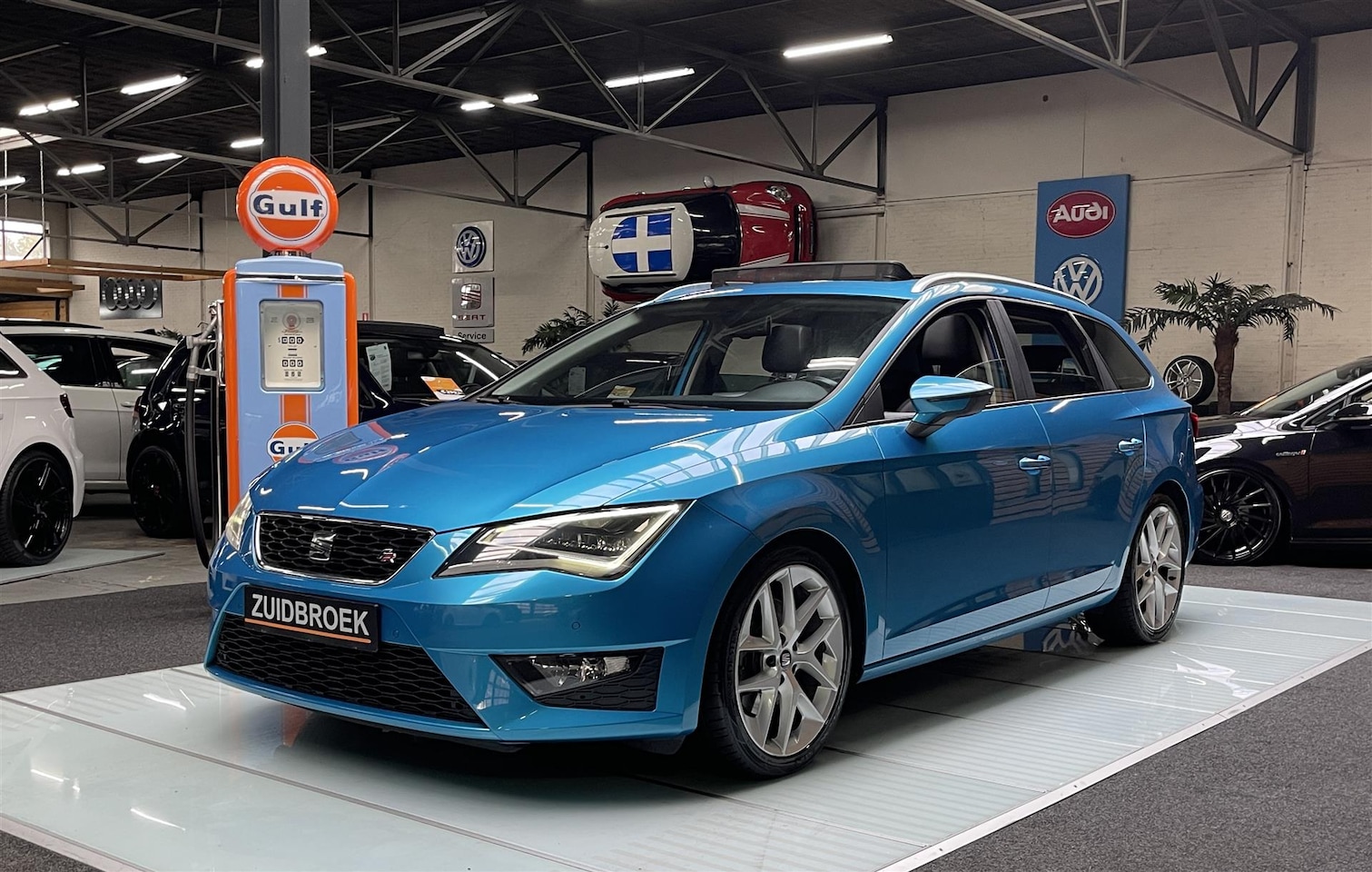 SEAT Leon - 1.4 TSI FR Dyn. PANO!! CRUISE!! Trekhaak!! LED!! NAVI!! - AutoWereld.nl