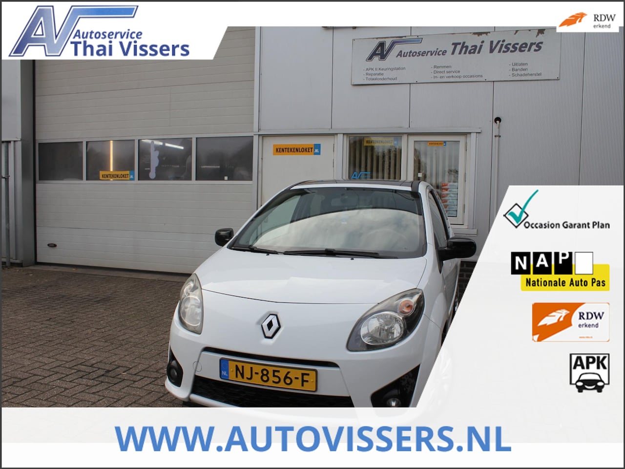 Renault Twingo - 1.2-16V Authentique Airco Pano Elektr pak Apk - AutoWereld.nl