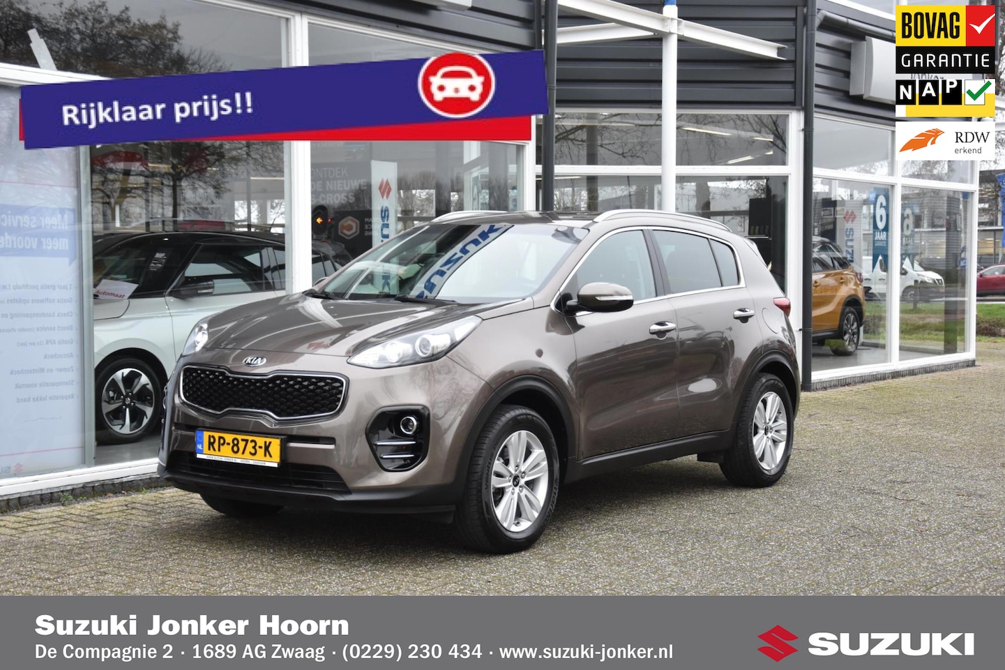 Kia Sportage - 1.6 GDI Style Edition NL Auto NAP - AutoWereld.nl
