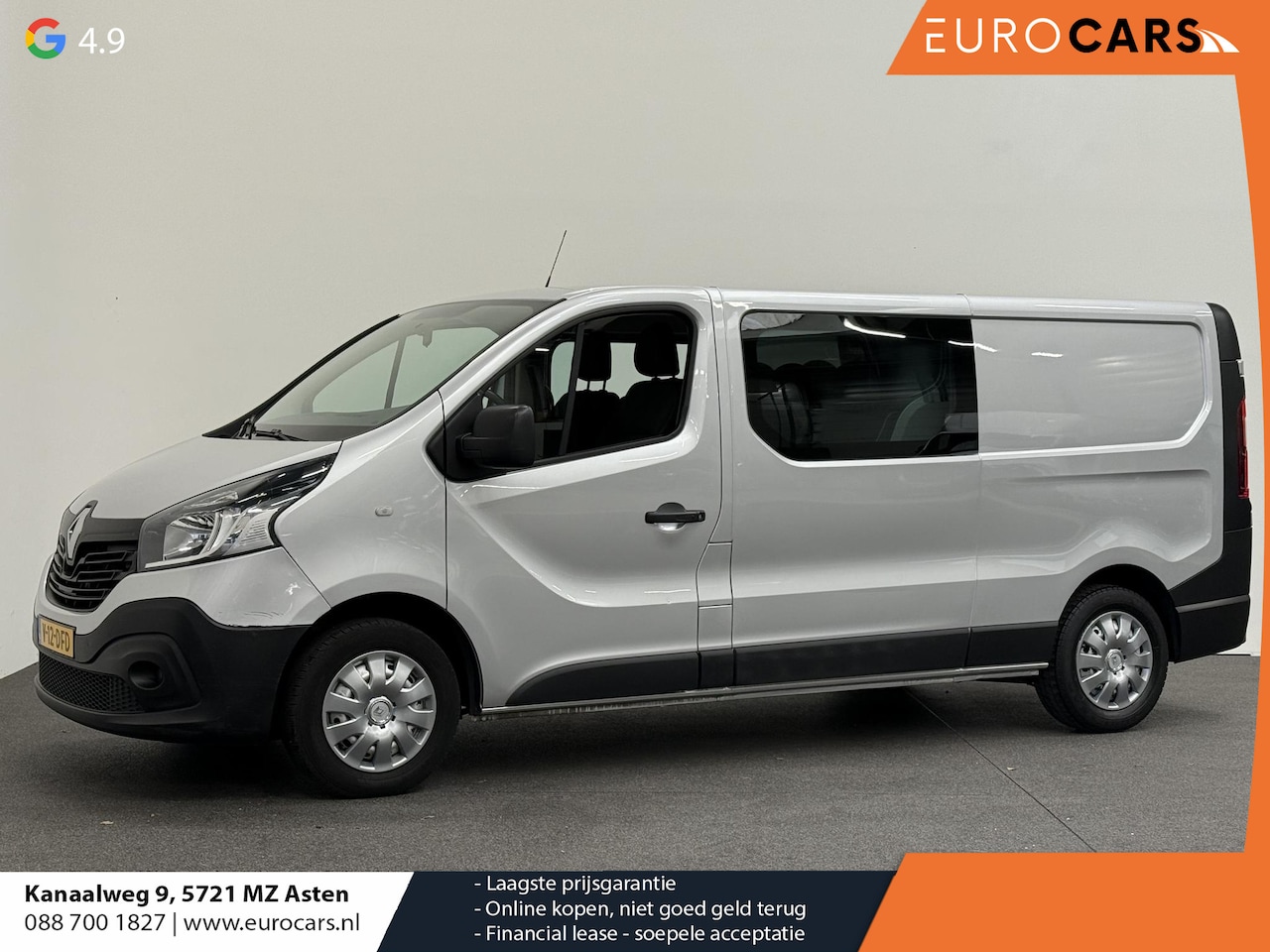 Renault Trafic - 1.6 dCi T29 L2H1 Dubbele Cabine Générique MARGE VOERTUIG! Airco Cruise Control Navigatiesy - AutoWereld.nl